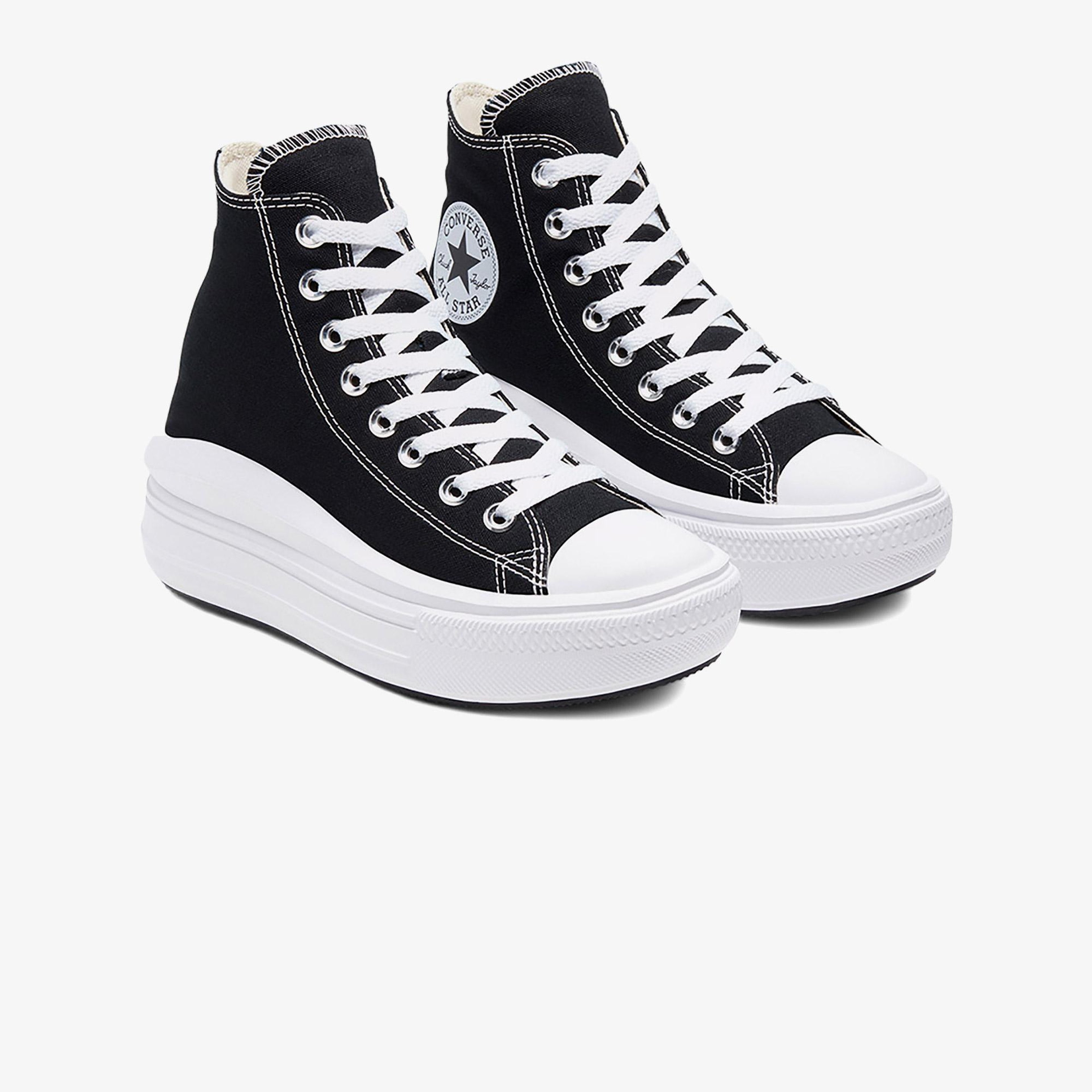 Converse Chuck Taylor All Star Move Kadın Siyah Sneaker