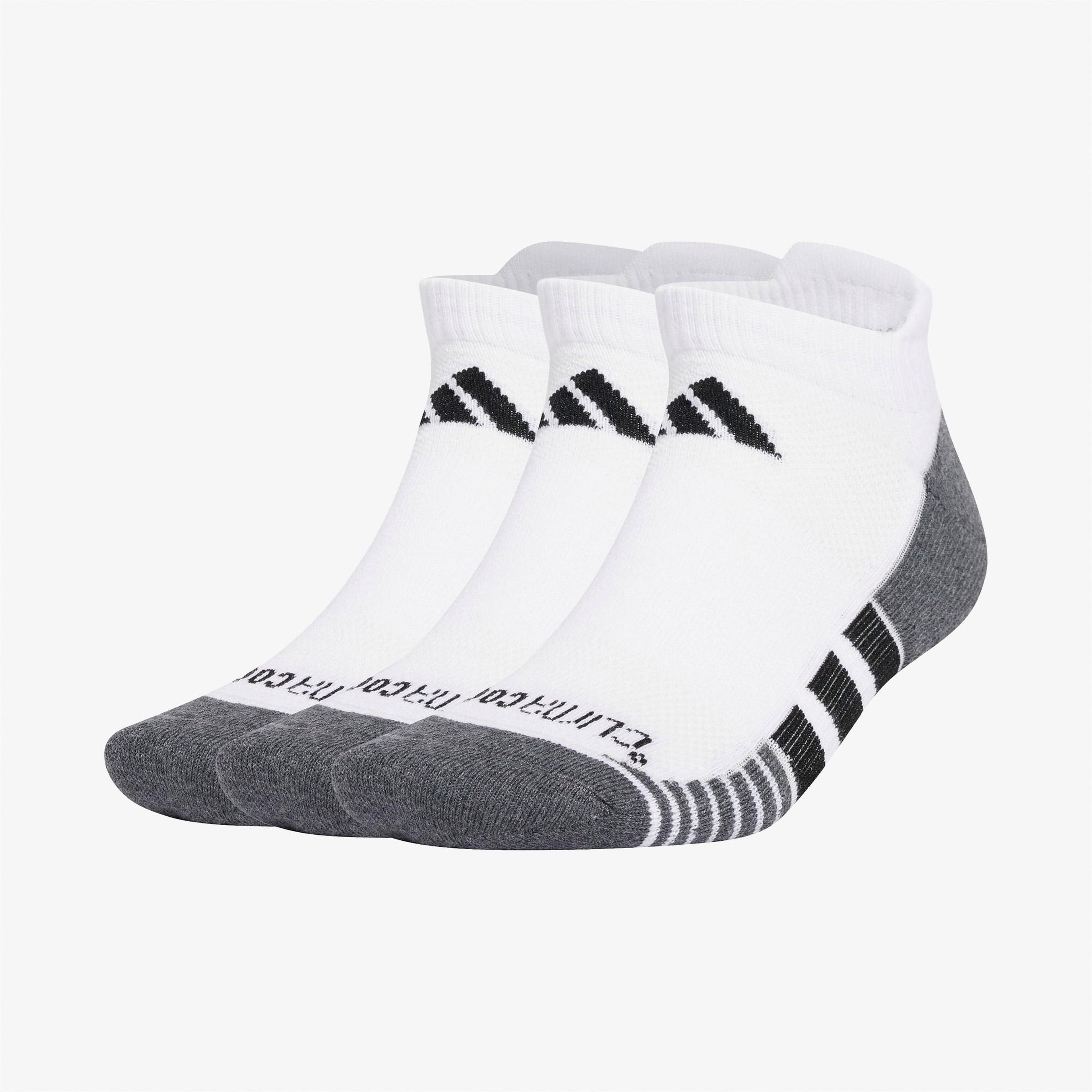 adidas Performance Climacool Bileksiz 3lü Unisex Beyaz Antrenman Çorabı