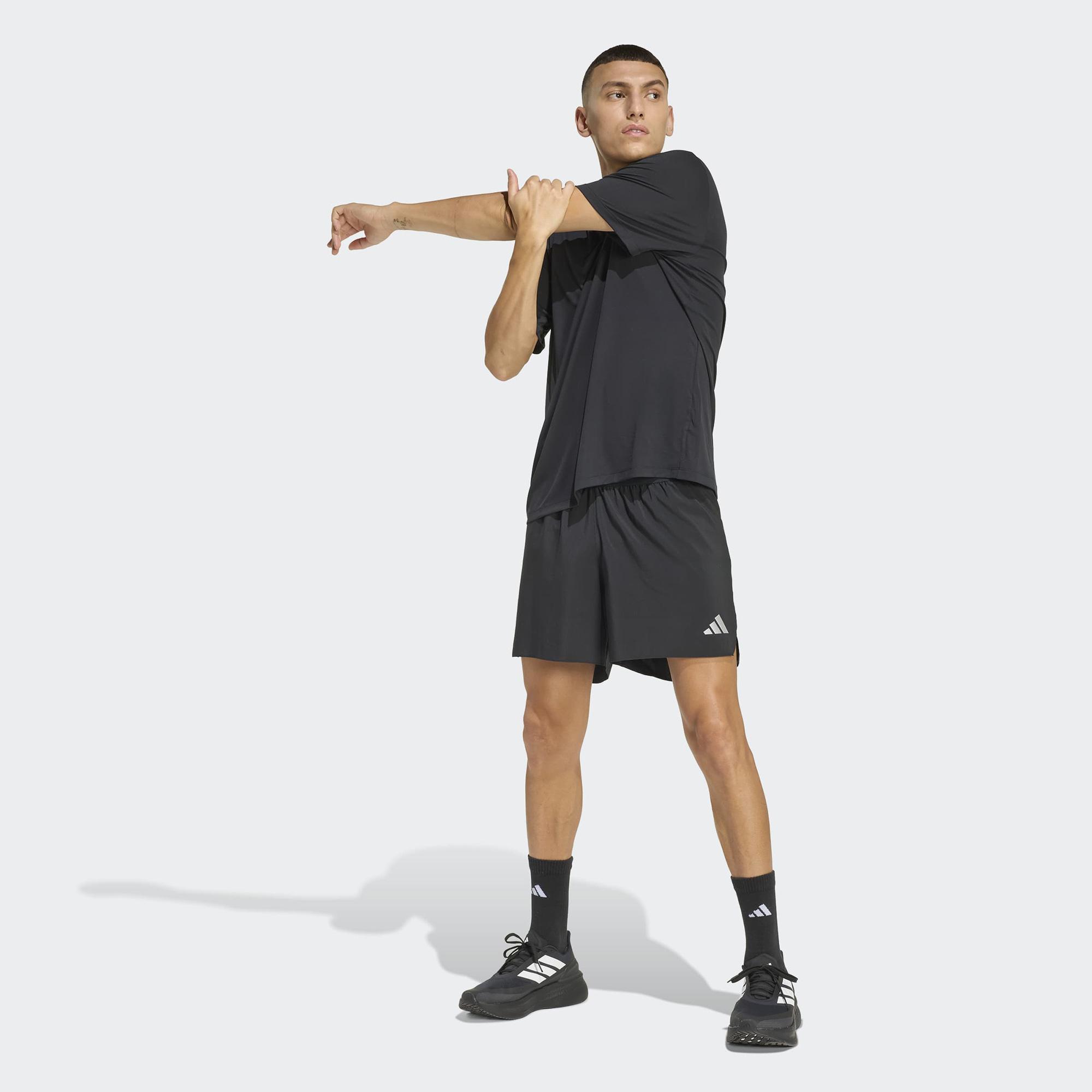 adidas Adi365 Running Essentials Erkek Siyah Koşu T-Shirt