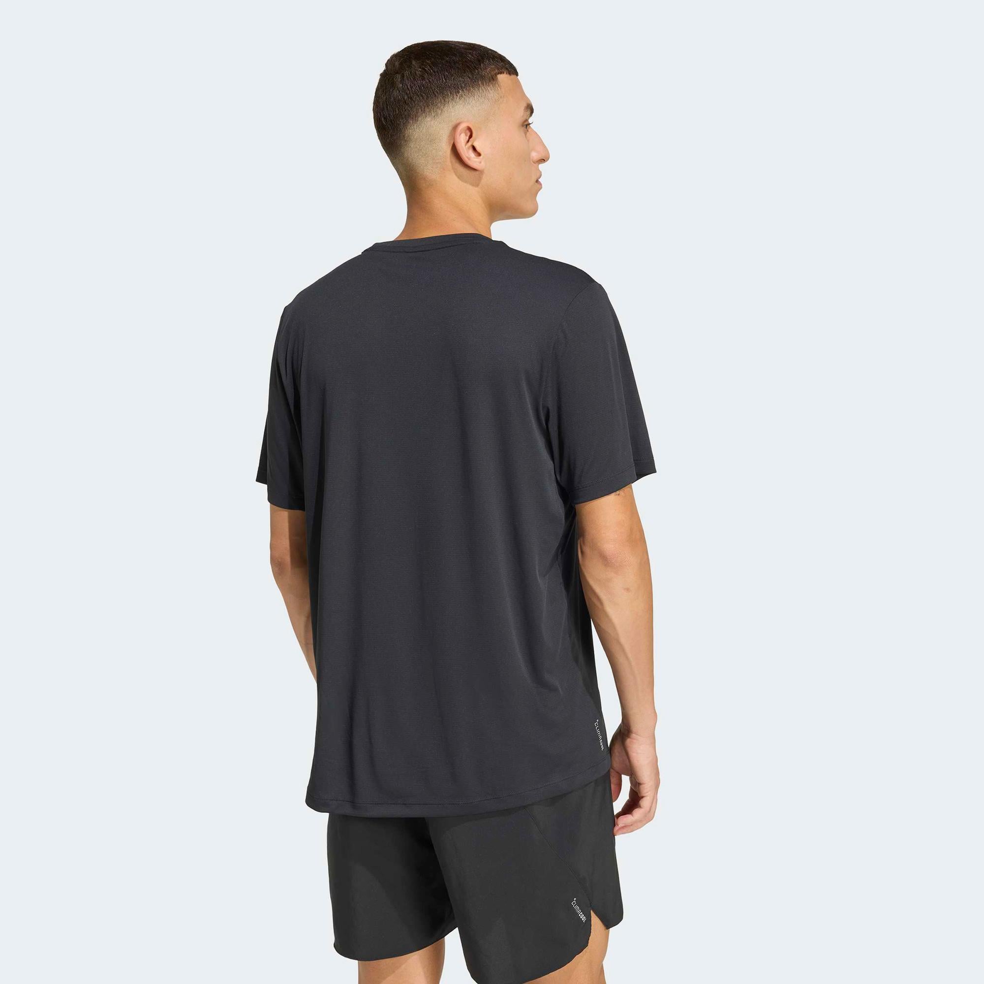 adidas Adi365 Running Essentials Erkek Siyah Koşu T-Shirt
