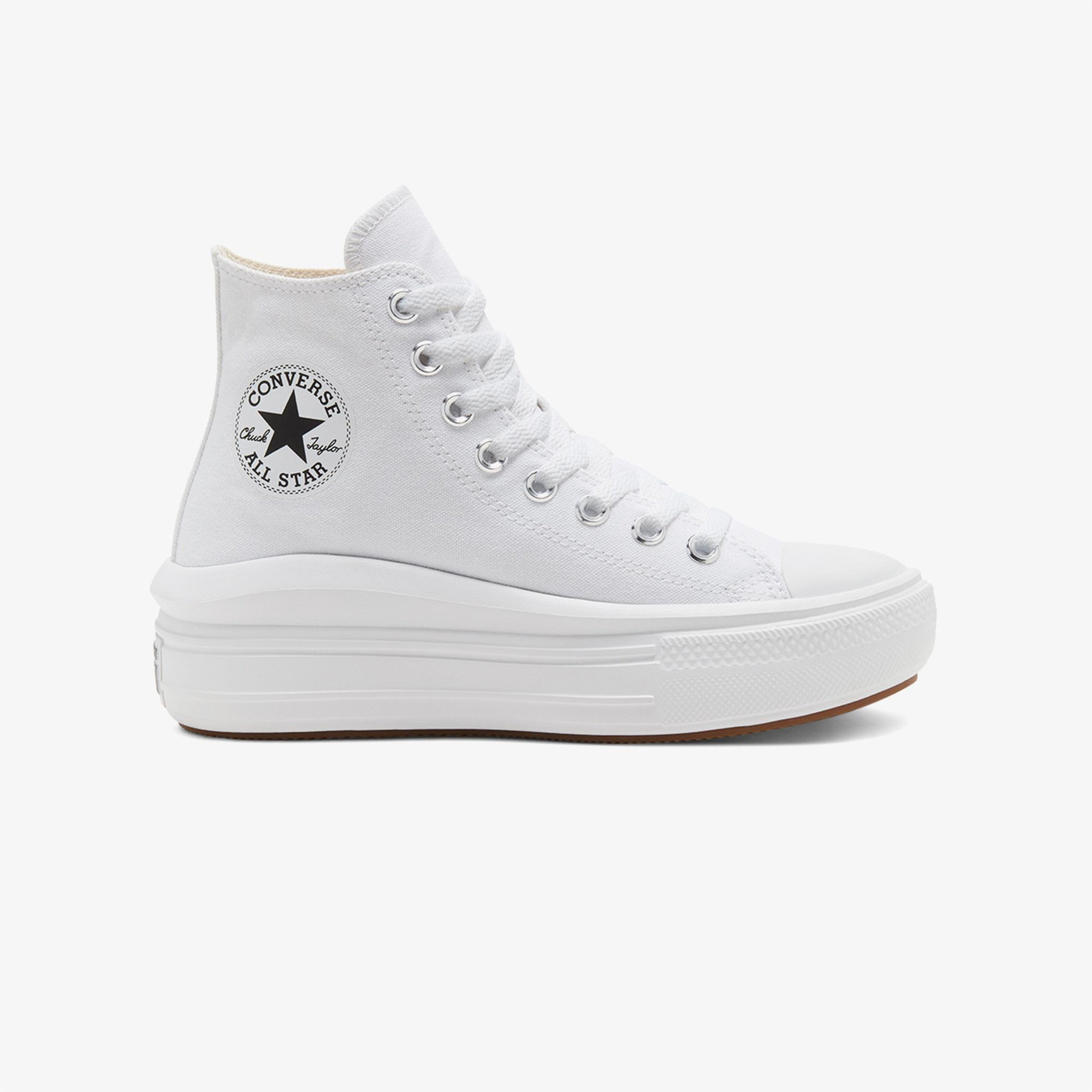 Converse Chuck Taylor All Star Move Platform Hi Kadın Beyaz Sneaker