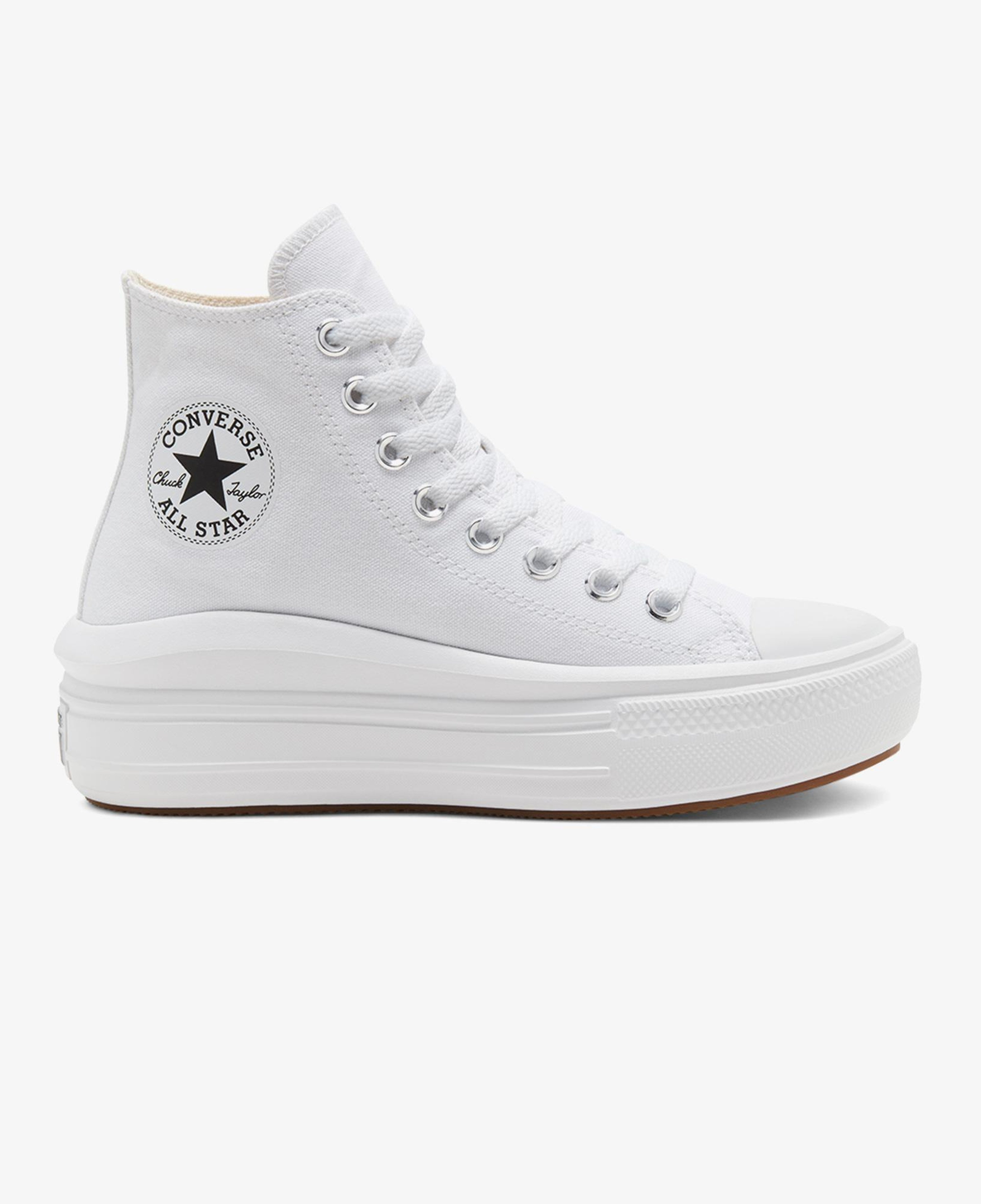 Converse Chuck Taylor All Star Move Platform Hi Kadın Beyaz Sneaker