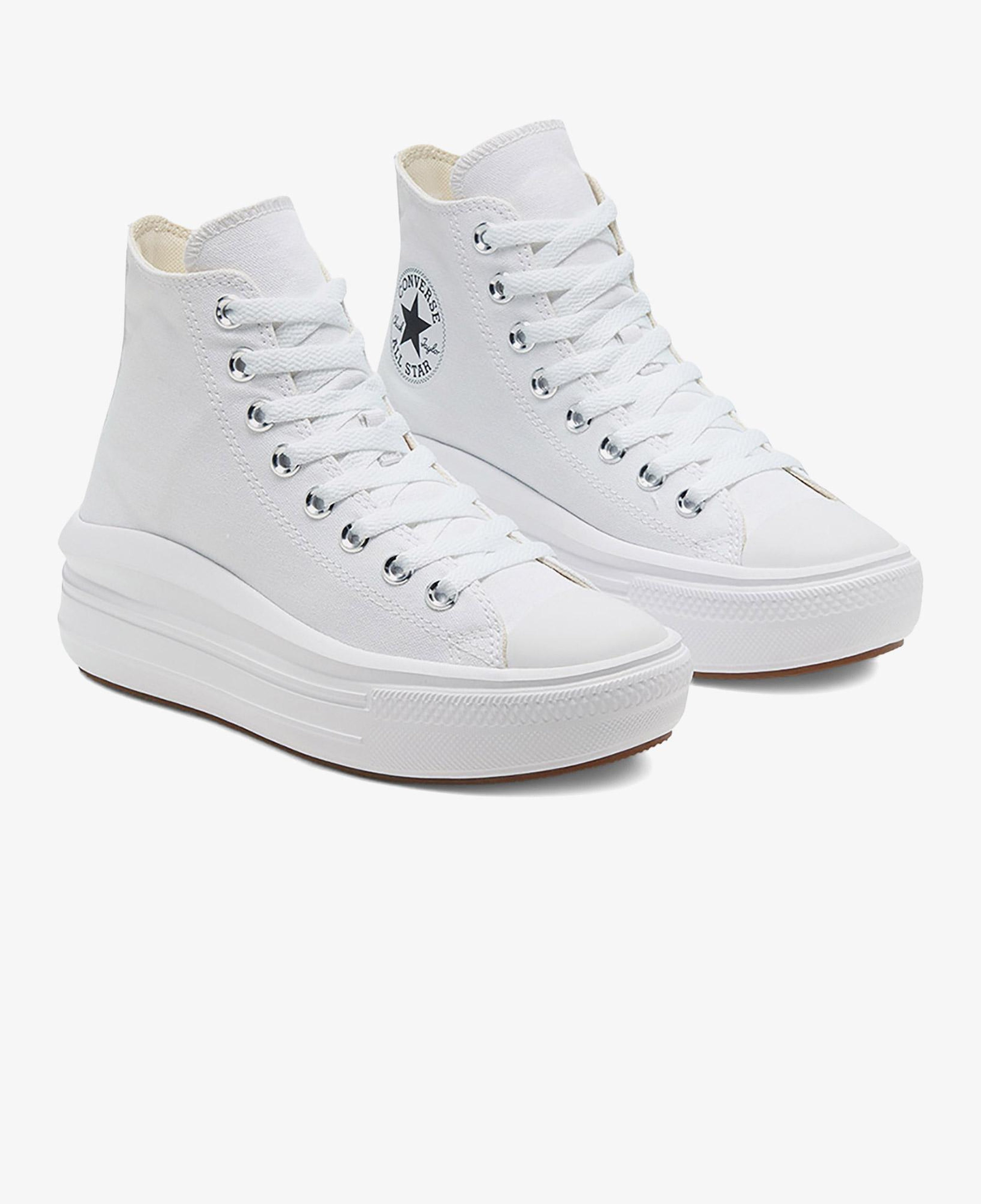 Converse Chuck Taylor All Star Move Platform Hi Kadın Beyaz Sneaker