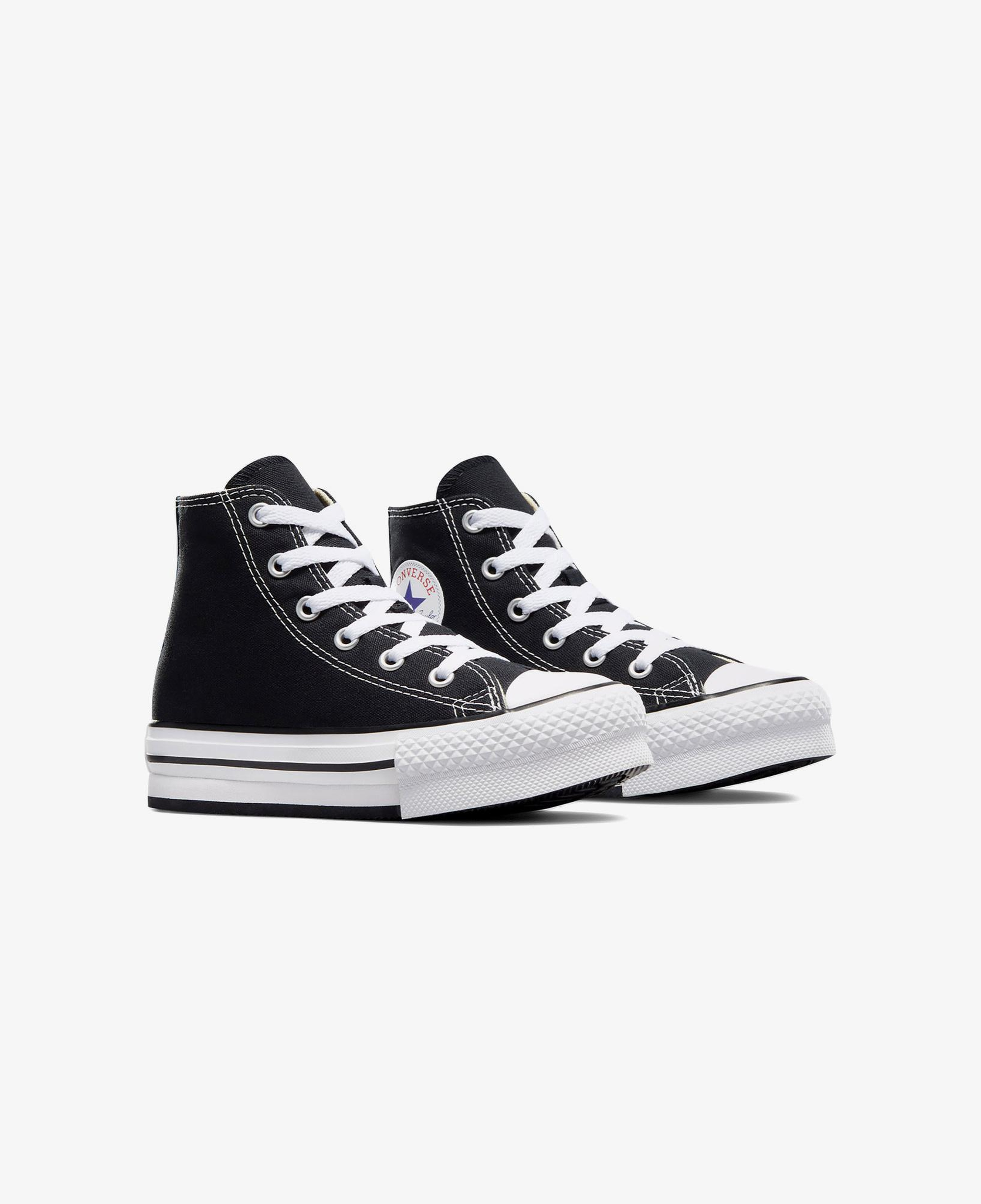 Converse Chuck Taylor All Star Eva Lift Çocuk Siyah Platform Sneaker