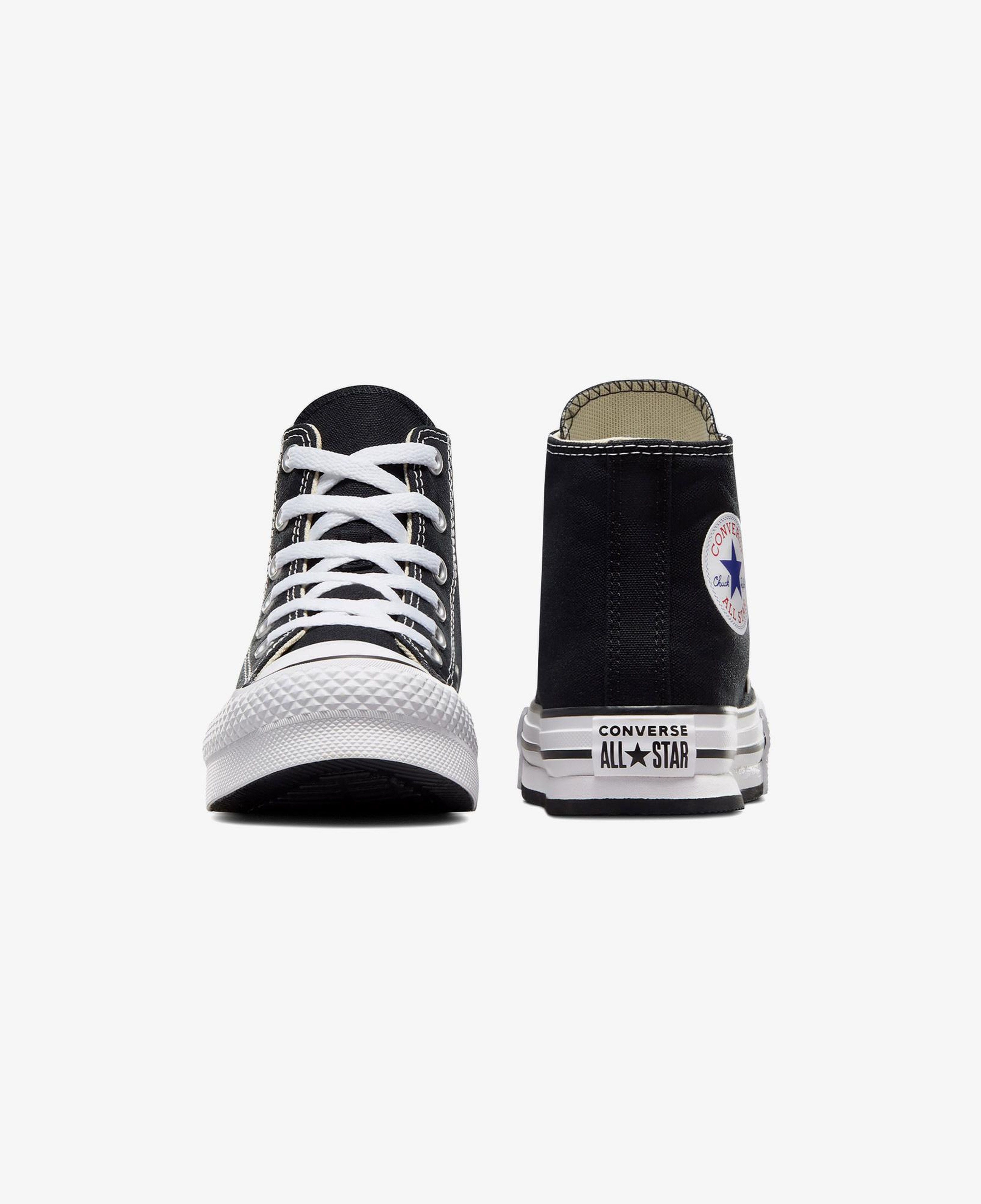 Converse Chuck Taylor All Star Eva Lift Çocuk Siyah Platform Sneaker