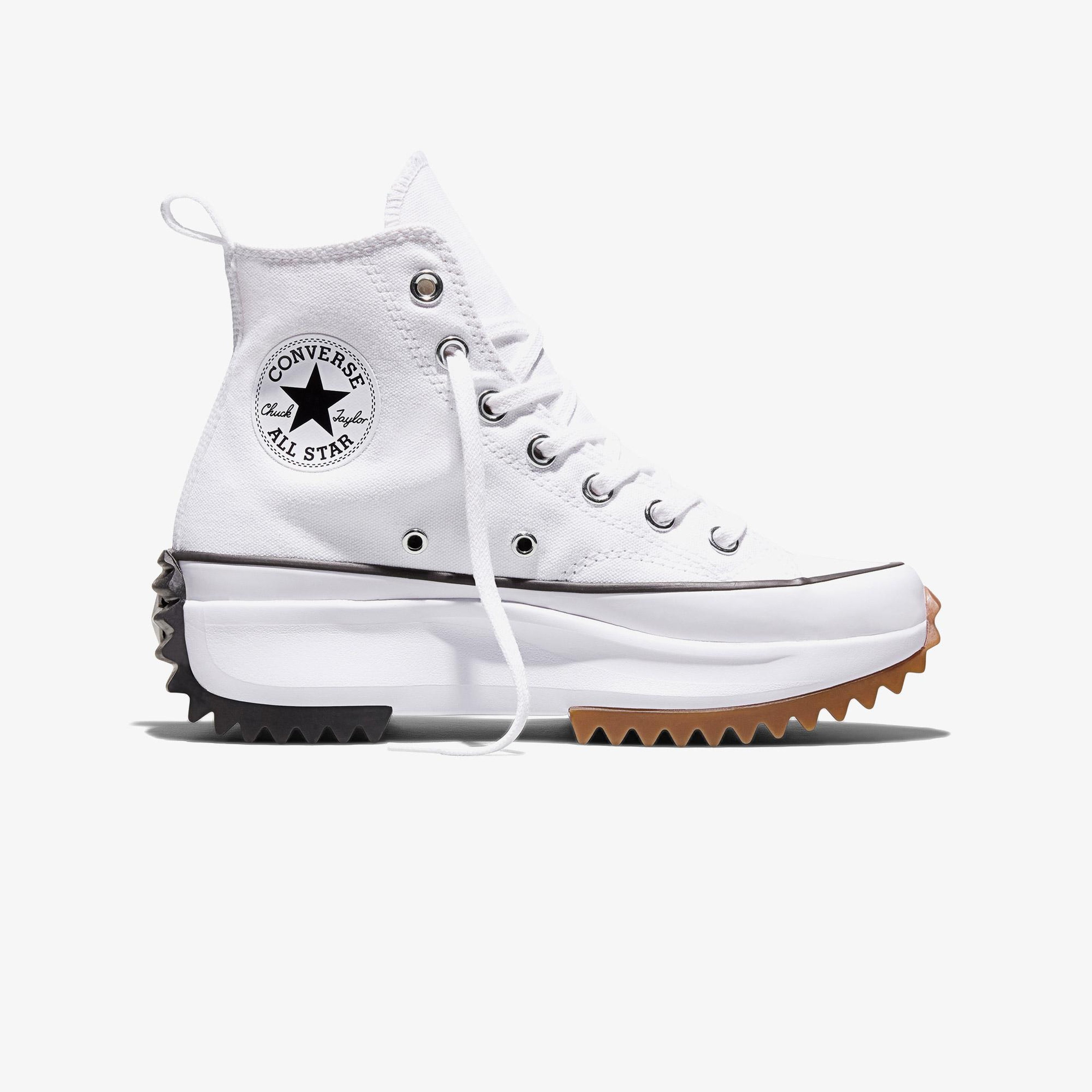 Converse Run Star Hike Unisex Beyaz Platform Sneaker