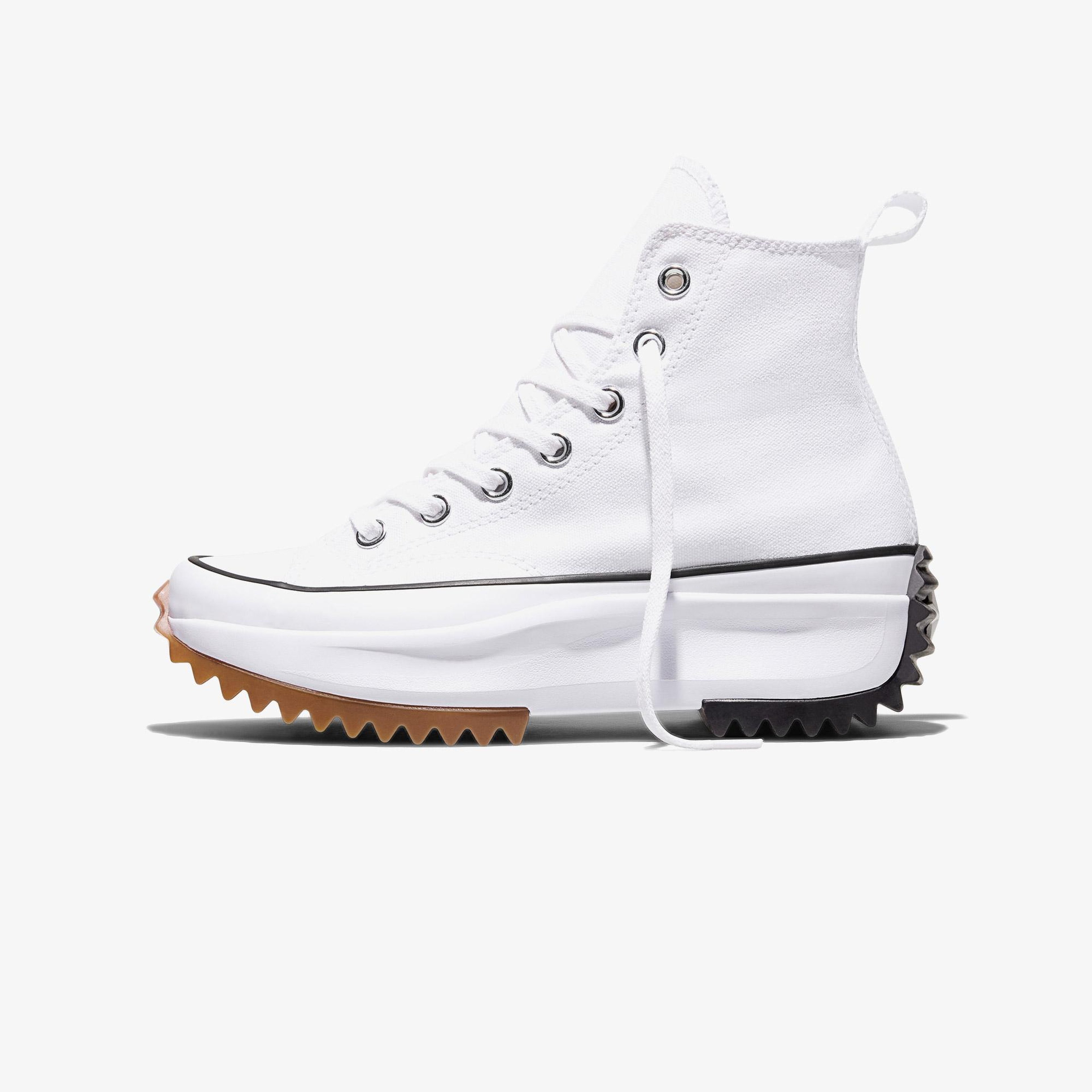 Converse Run Star Hike Unisex Beyaz Platform Sneaker