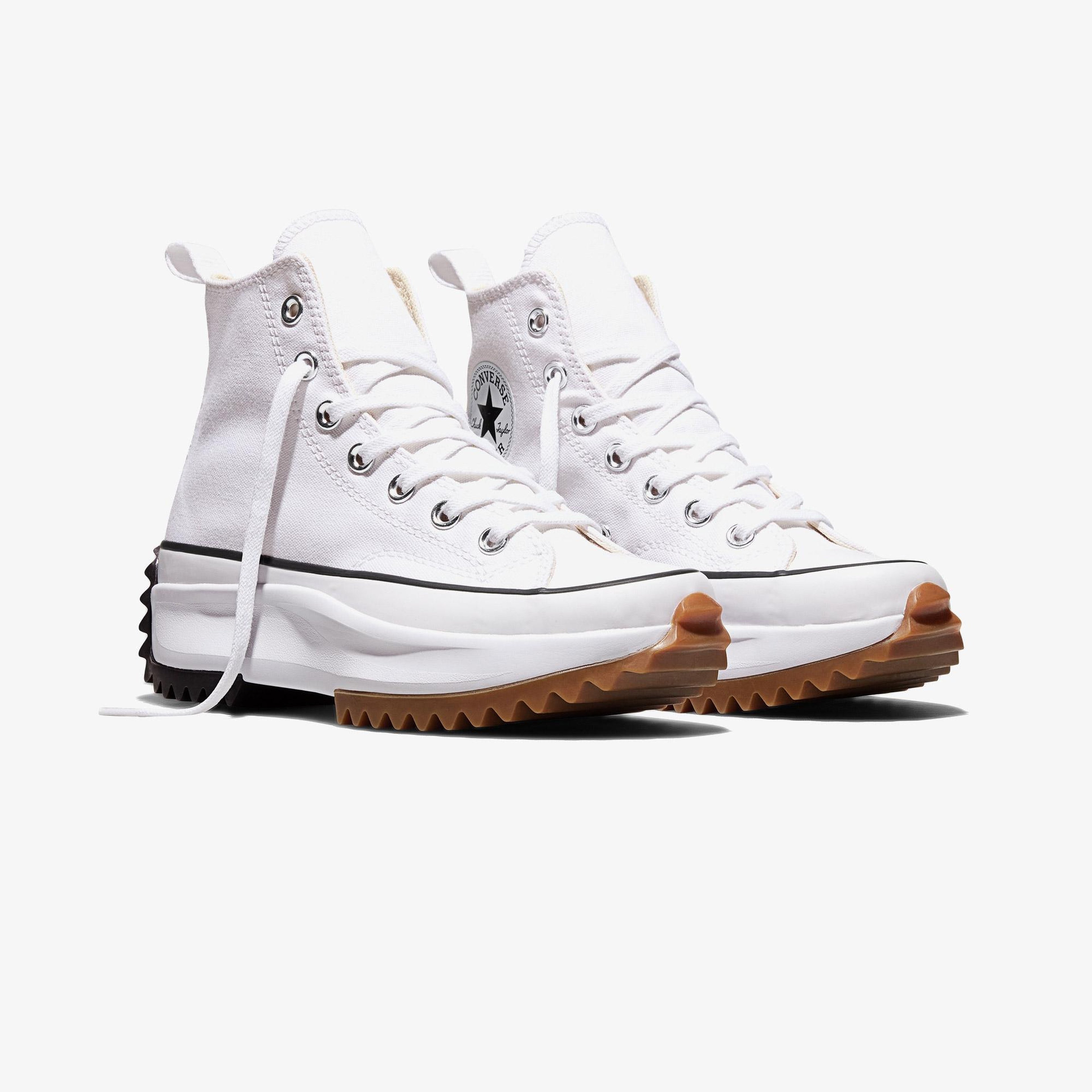 Converse Run Star Hike Unisex Beyaz Platform Sneaker