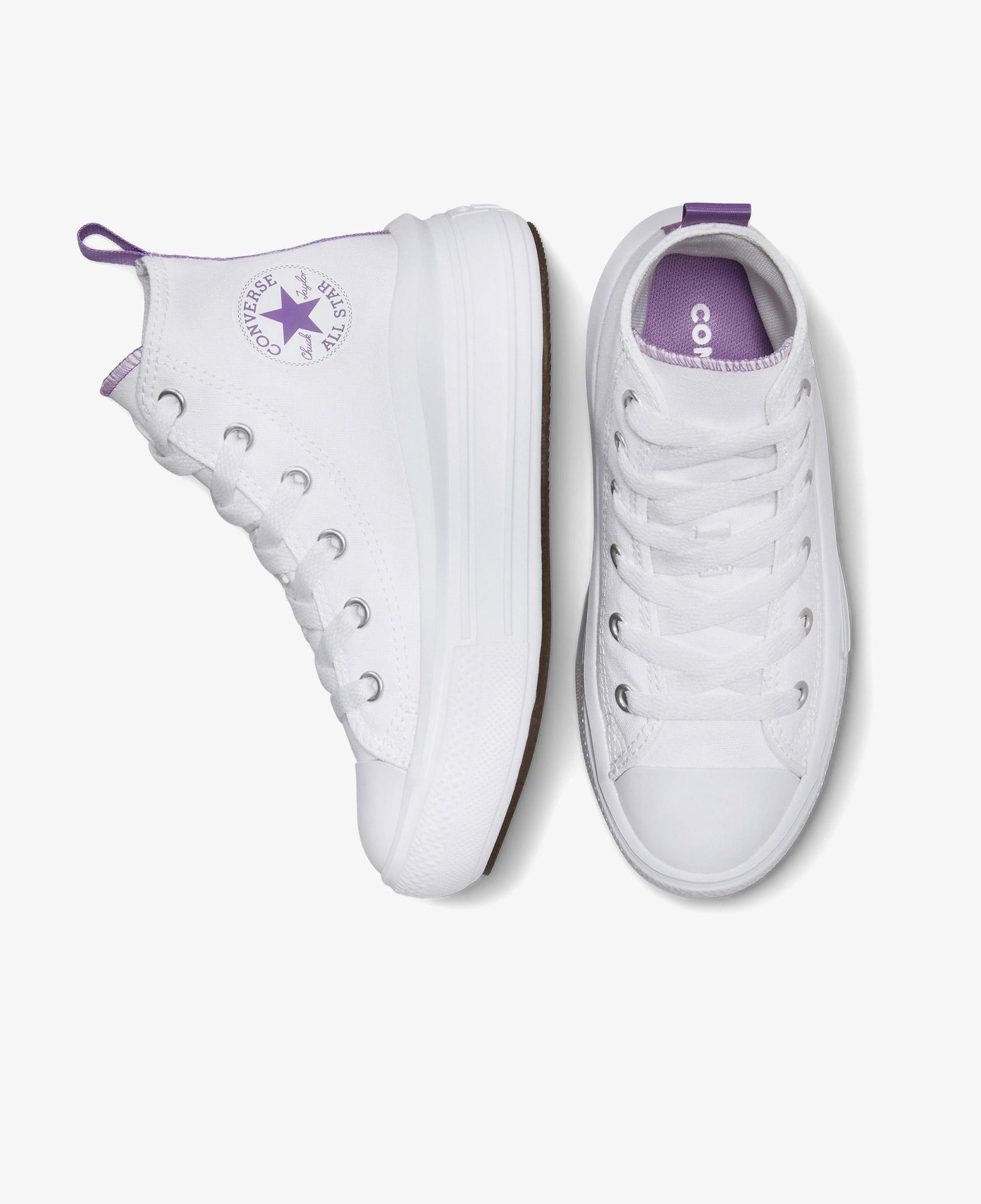 Converse Chuck Taylor All Star Move Çocuk Beyaz Platform Sneaker