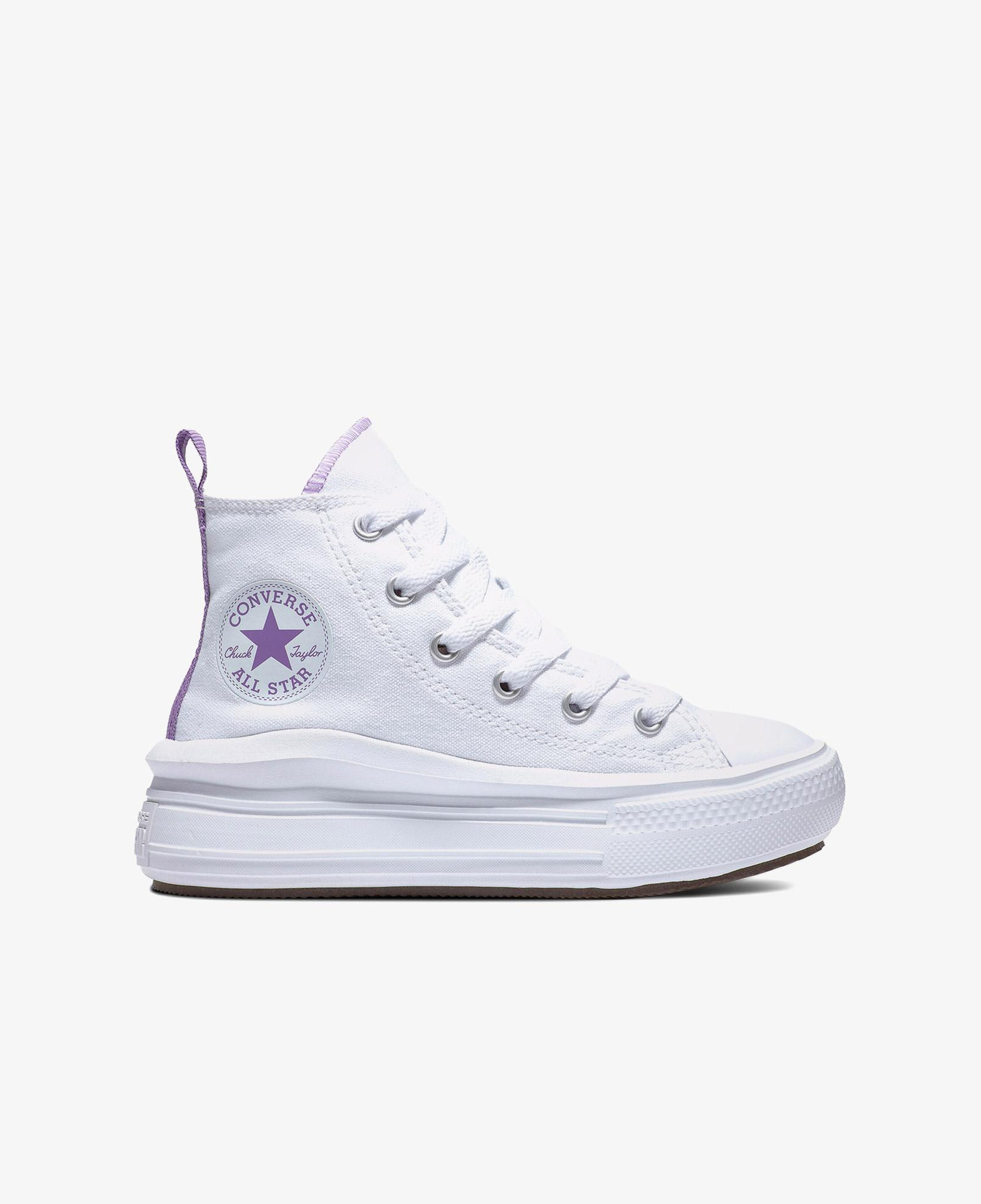 Converse Chuck Taylor All Star Move Çocuk Beyaz Platform Sneaker