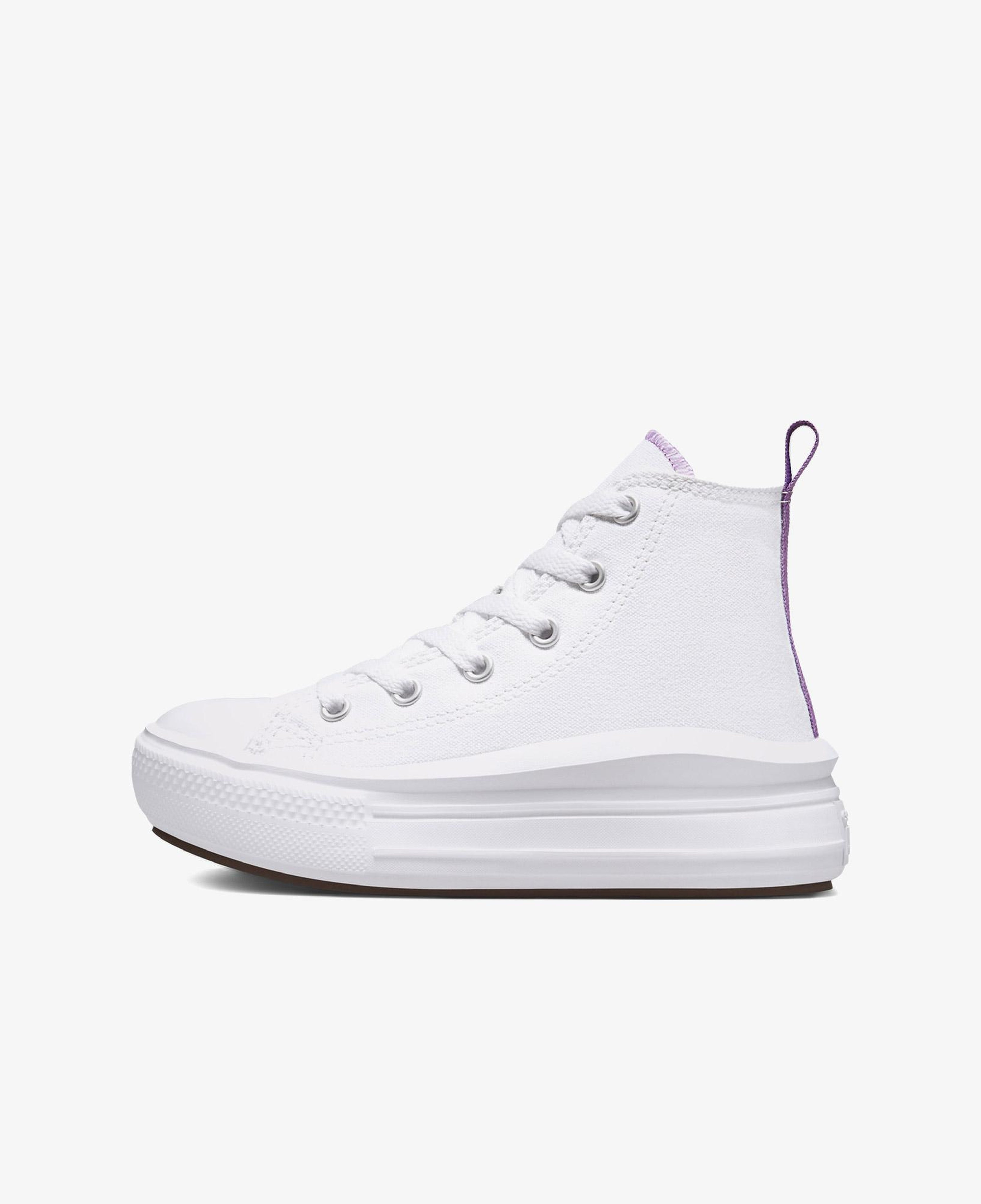 Converse Chuck Taylor All Star Move Çocuk Beyaz Platform Sneaker