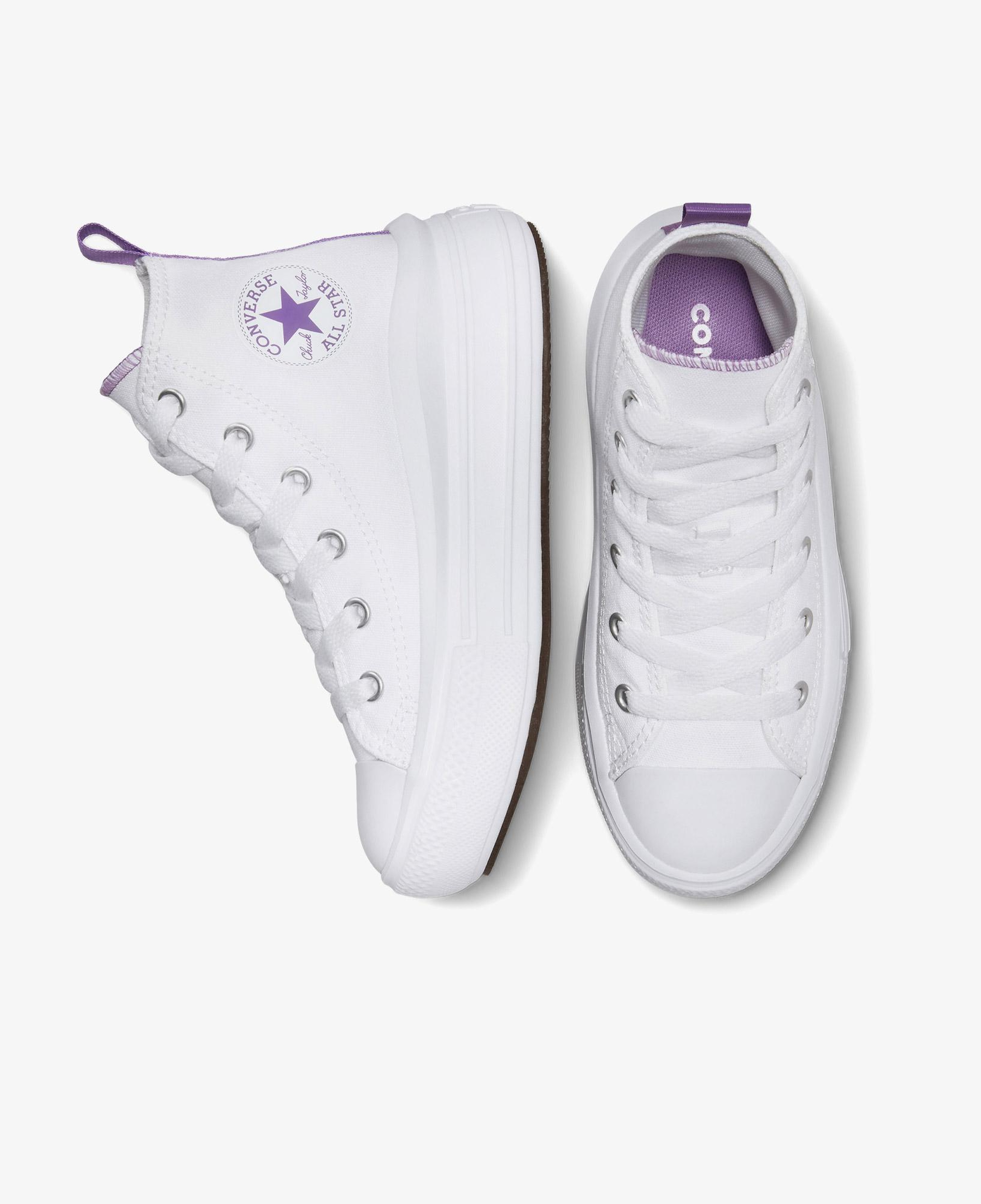 Converse Chuck Taylor All Star Move Çocuk Beyaz Platform Sneaker