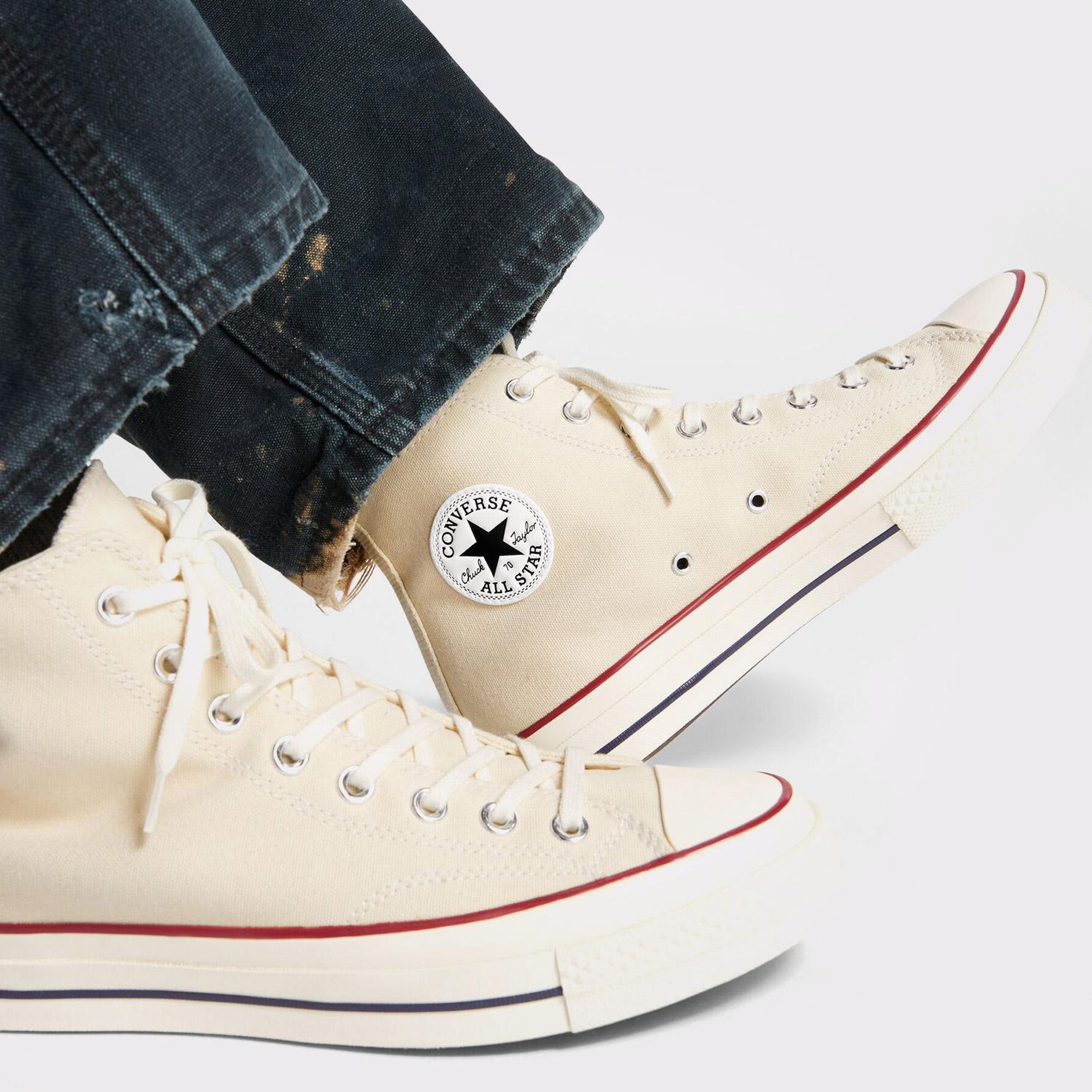 Converse Chuck 70 Unisex Krem Sneaker