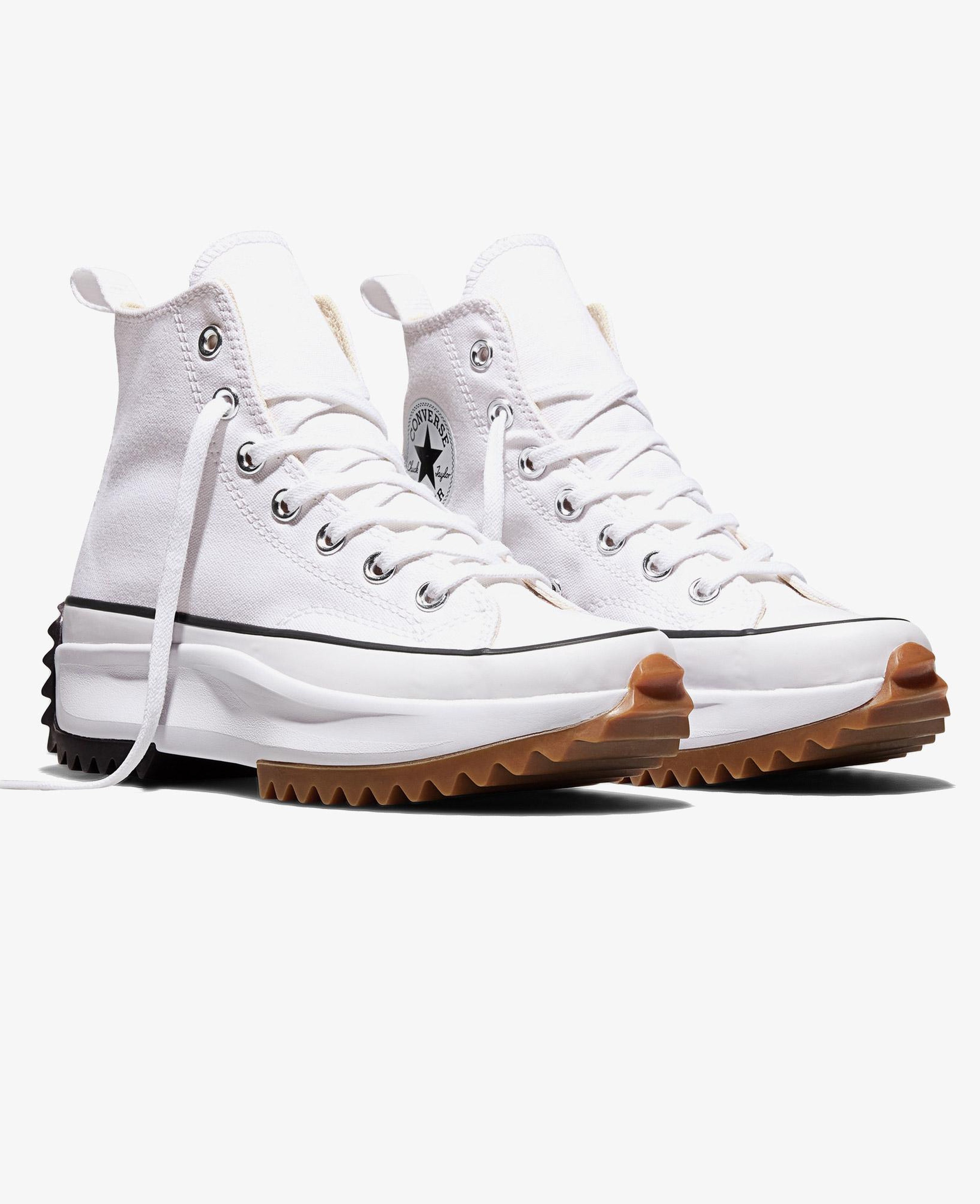 Converse Run Star Hike Unisex Beyaz Platform Sneaker