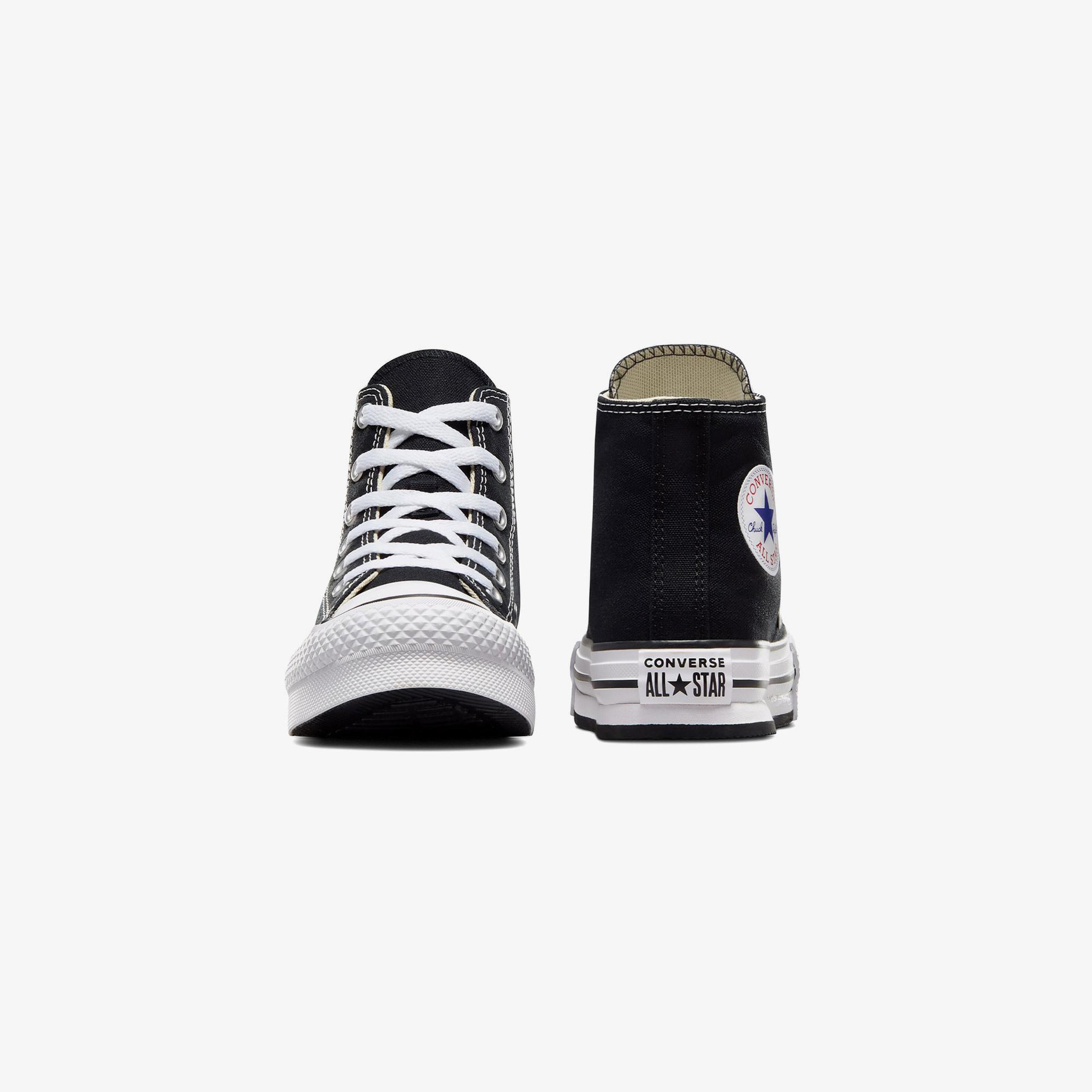 Converse Chuck Taylor All Star Eva Lift Çocuk Siyah Platform Sneaker
