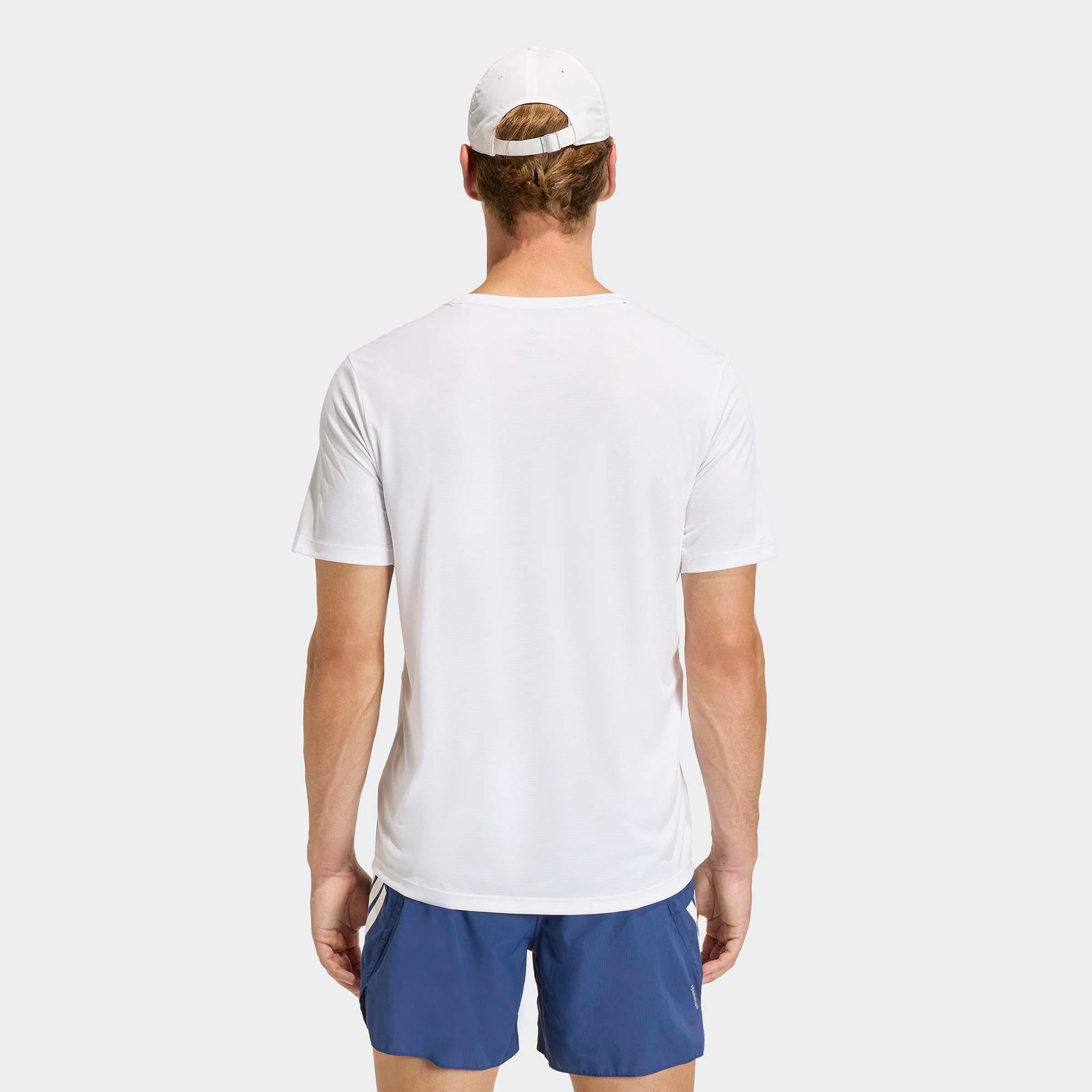 adidas Adi365 Running Essentials Erkek Beyaz Koşu T-Shirt