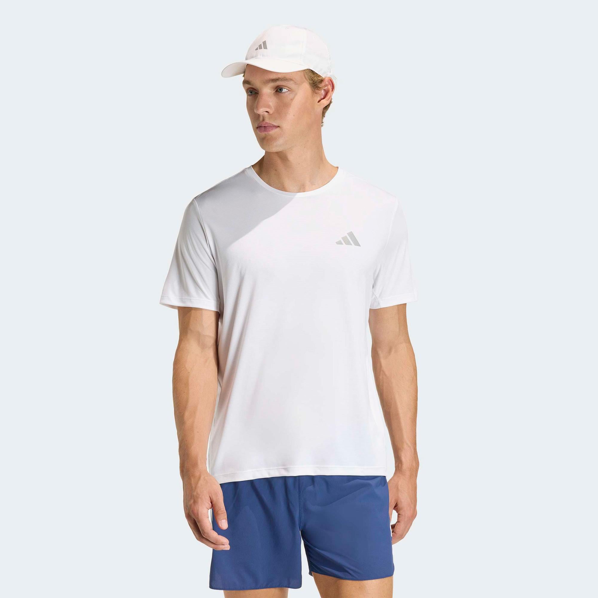 adidas Adi365 Running Essentials Erkek Beyaz Koşu T-Shirt