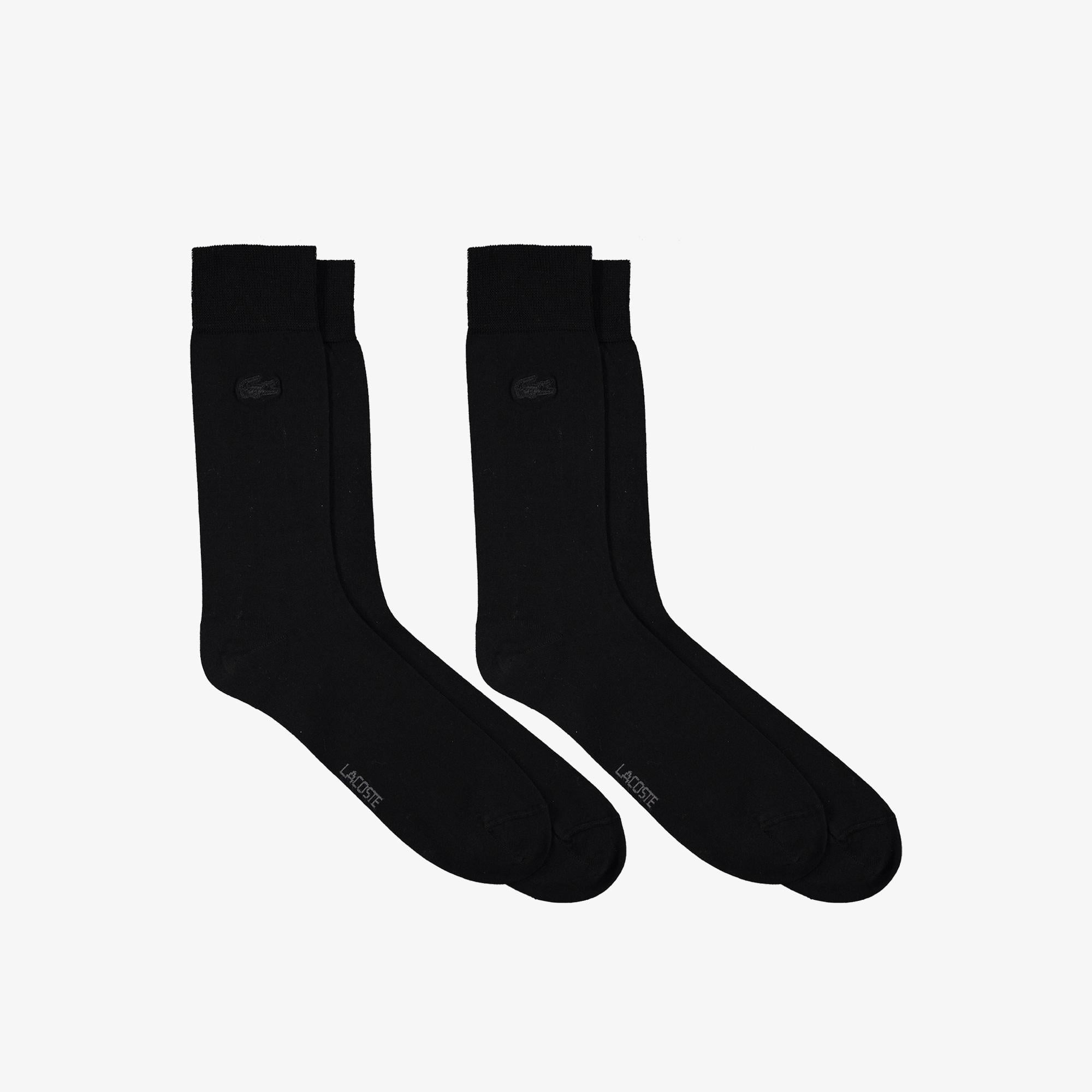 Lacoste Unisex Siyah Çorap