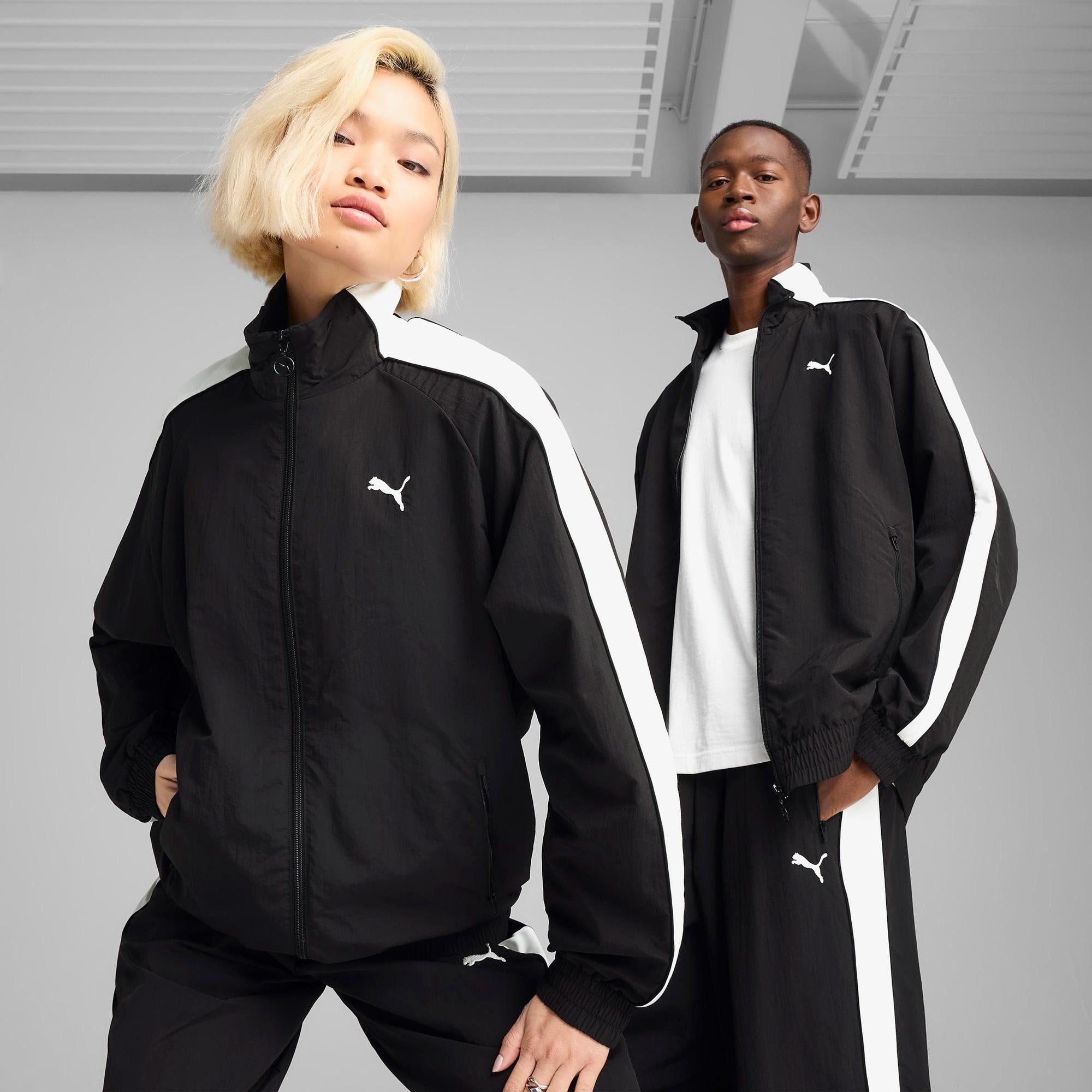Puma T7 Oversized Track Unisex Siyah Ceket