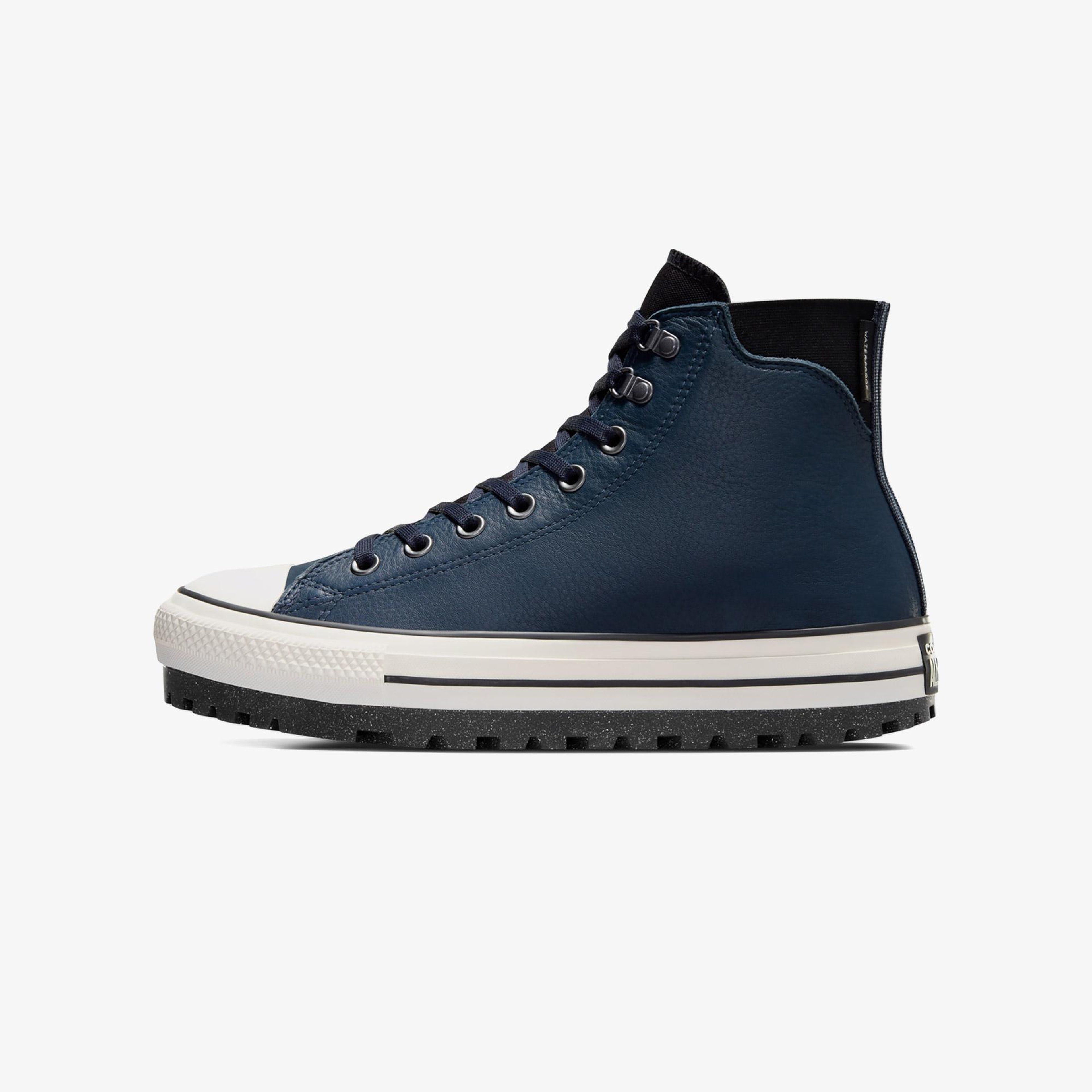 Converse Chuck Taylor All Star City Trek Unisex Lacivert Deri Bot