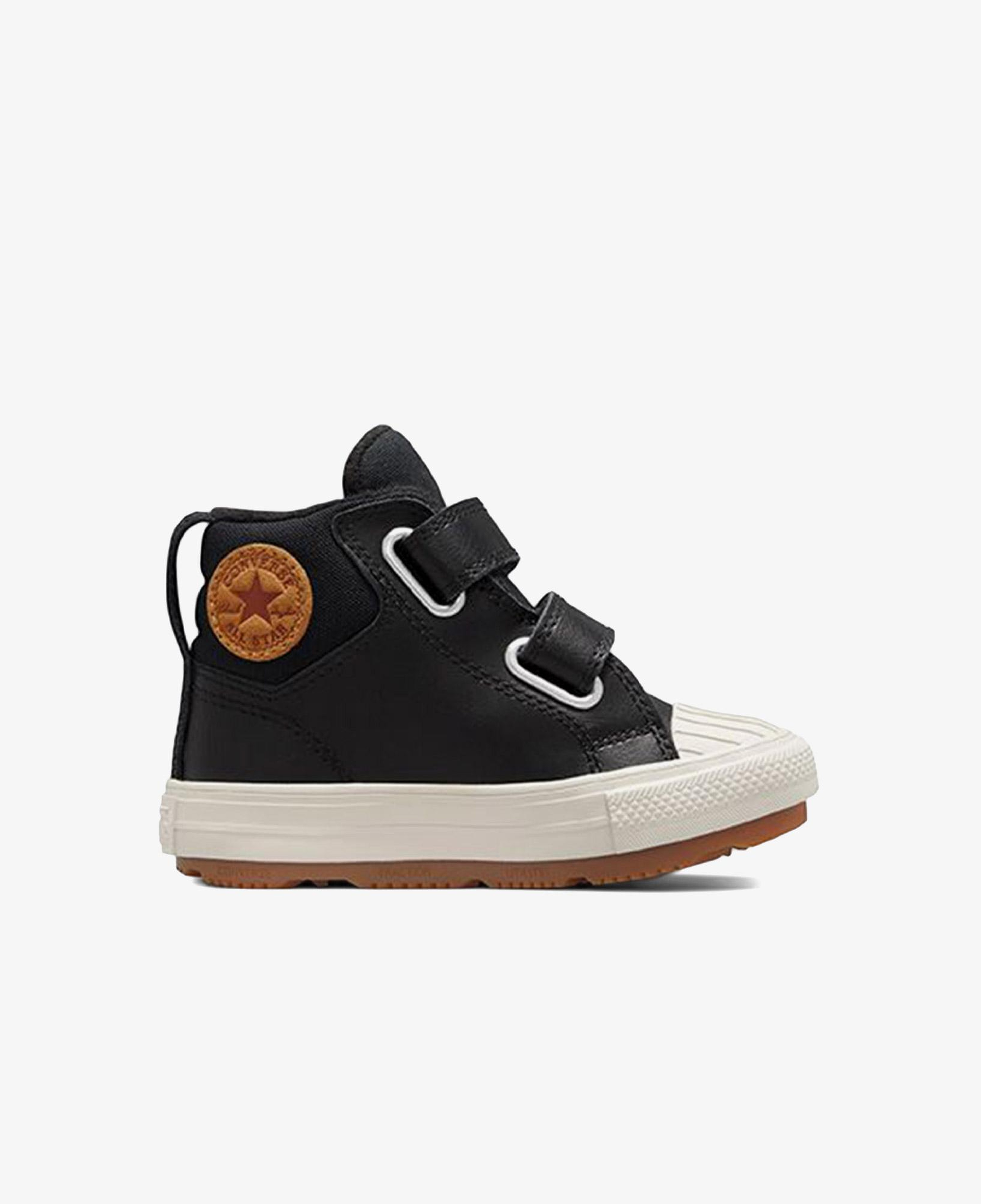 Converse Chuck Taylor All Star Berkshire Çocuk Siyah Deri Bot
