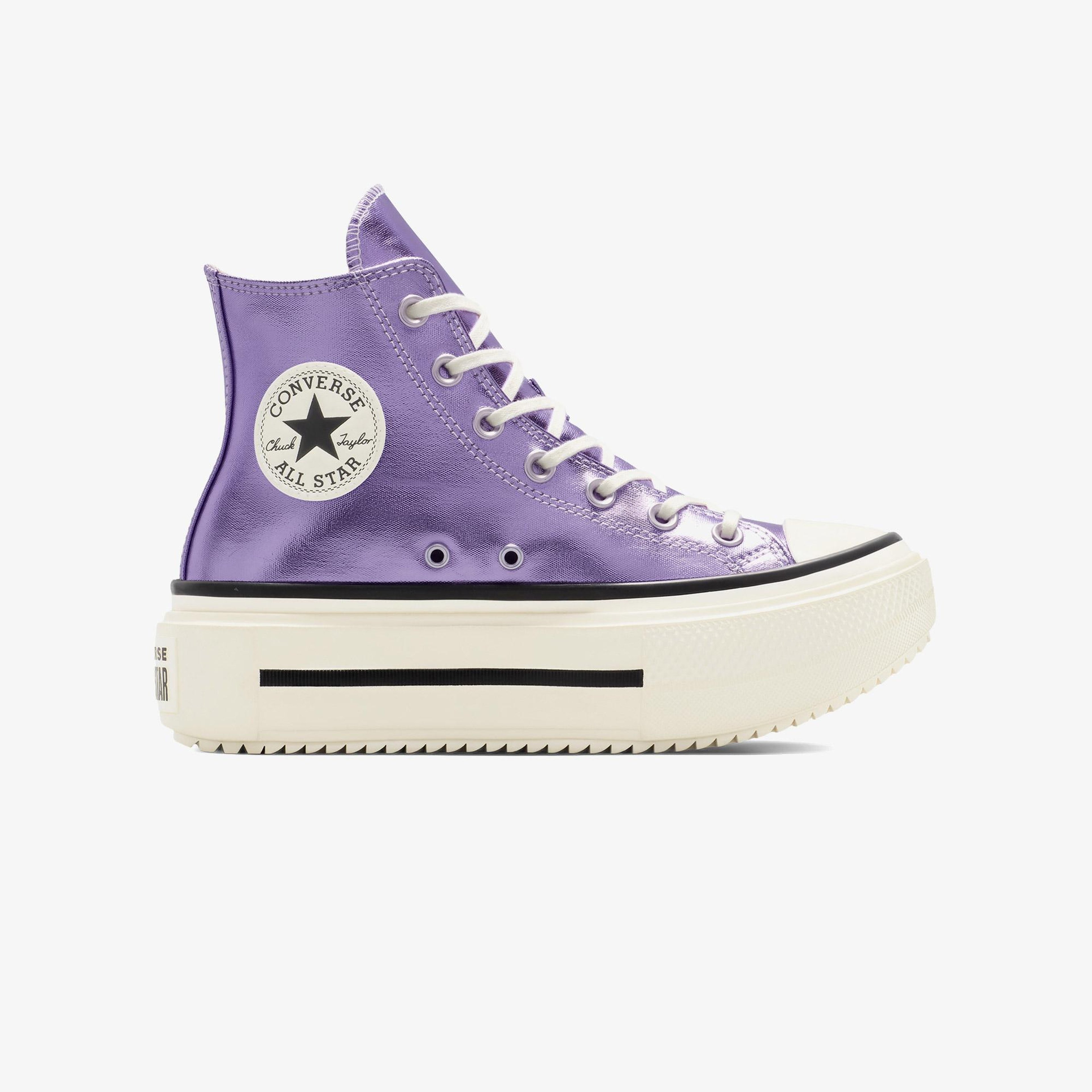 Converse Chuck Taylor All Star Lift Double Stack Unisex Mor Sneaker