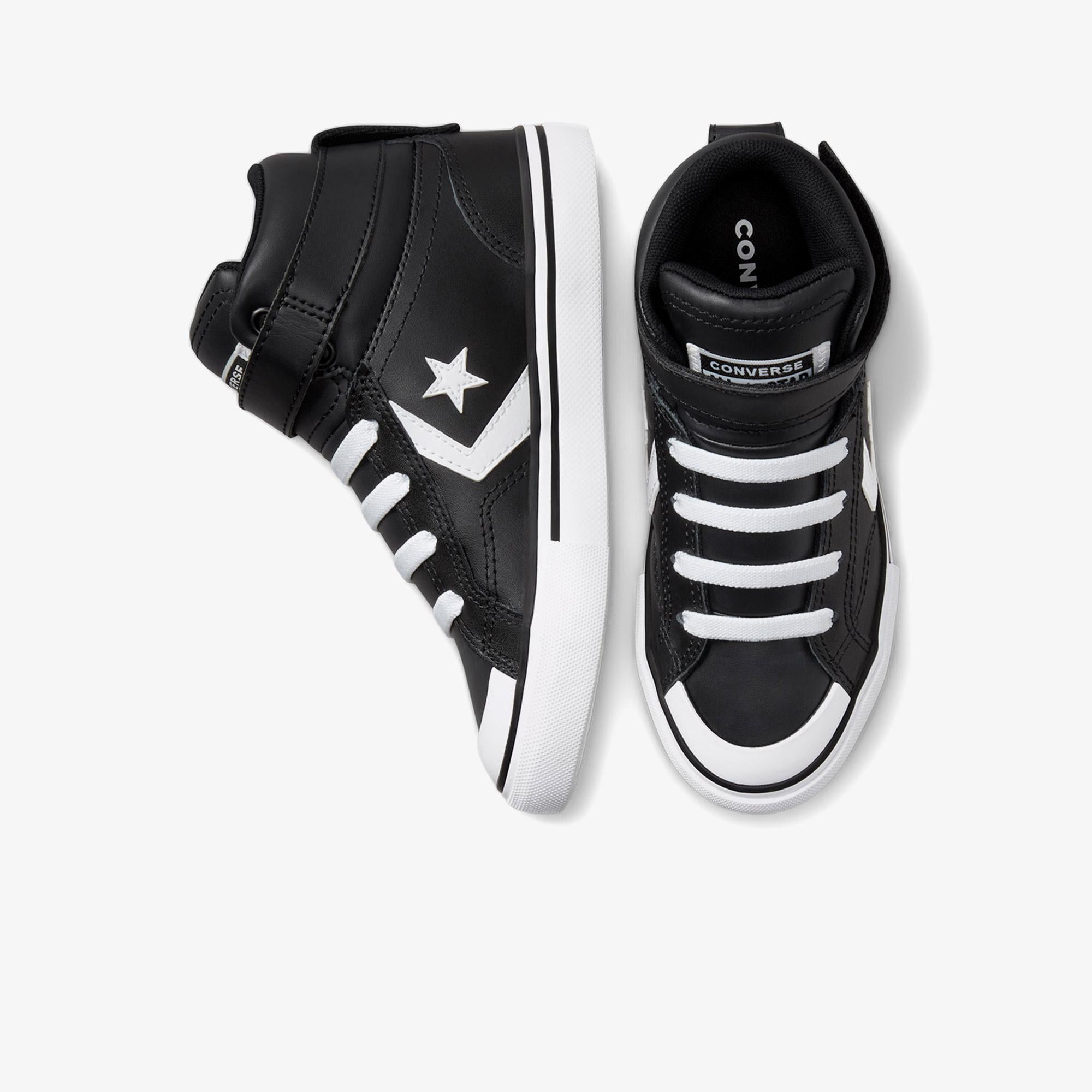 Converse Pro Blaze Çocuk Siyah Deri Sneaker