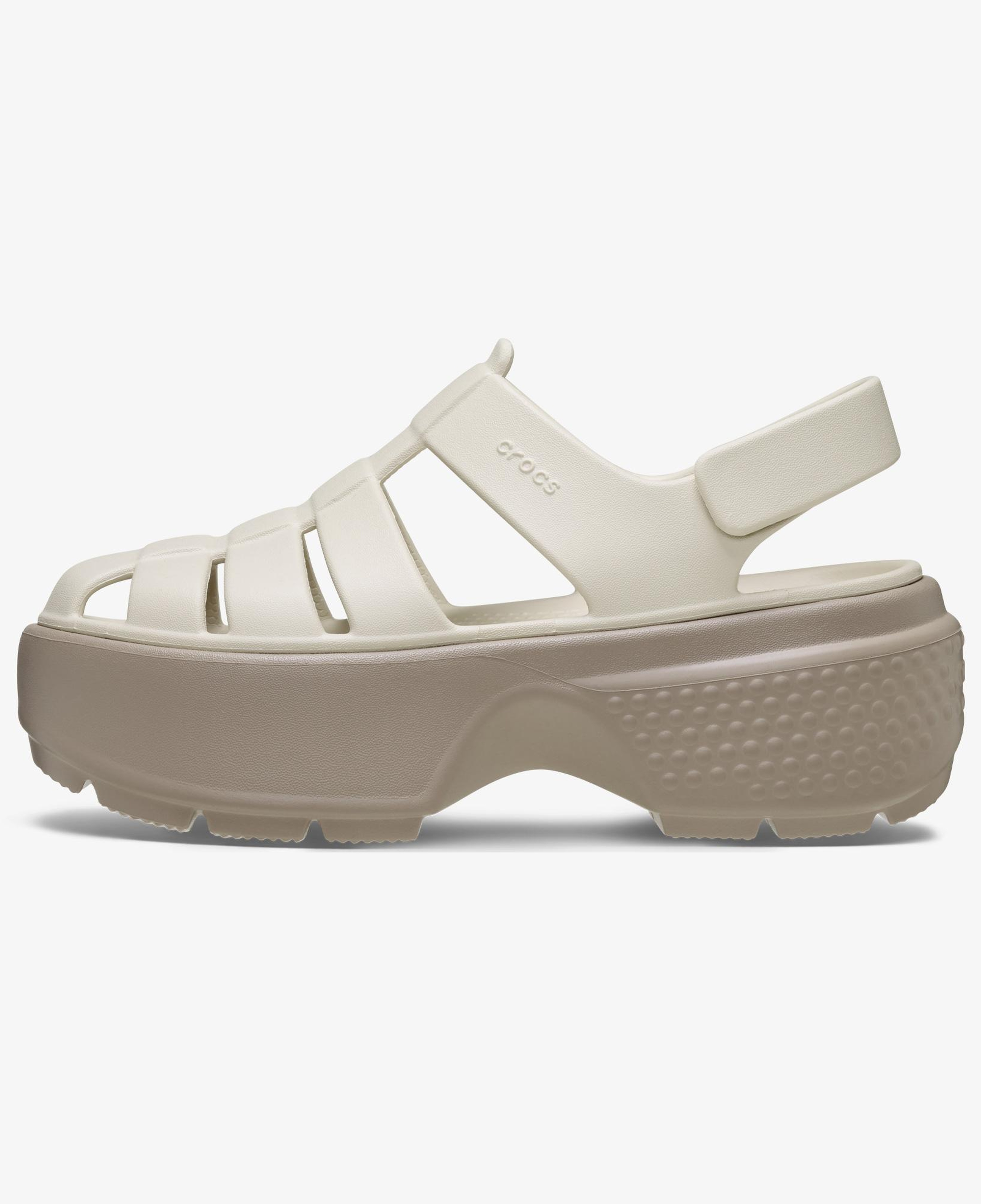 Crocs Stomp Fisherman Kadın Bej Sandalet
