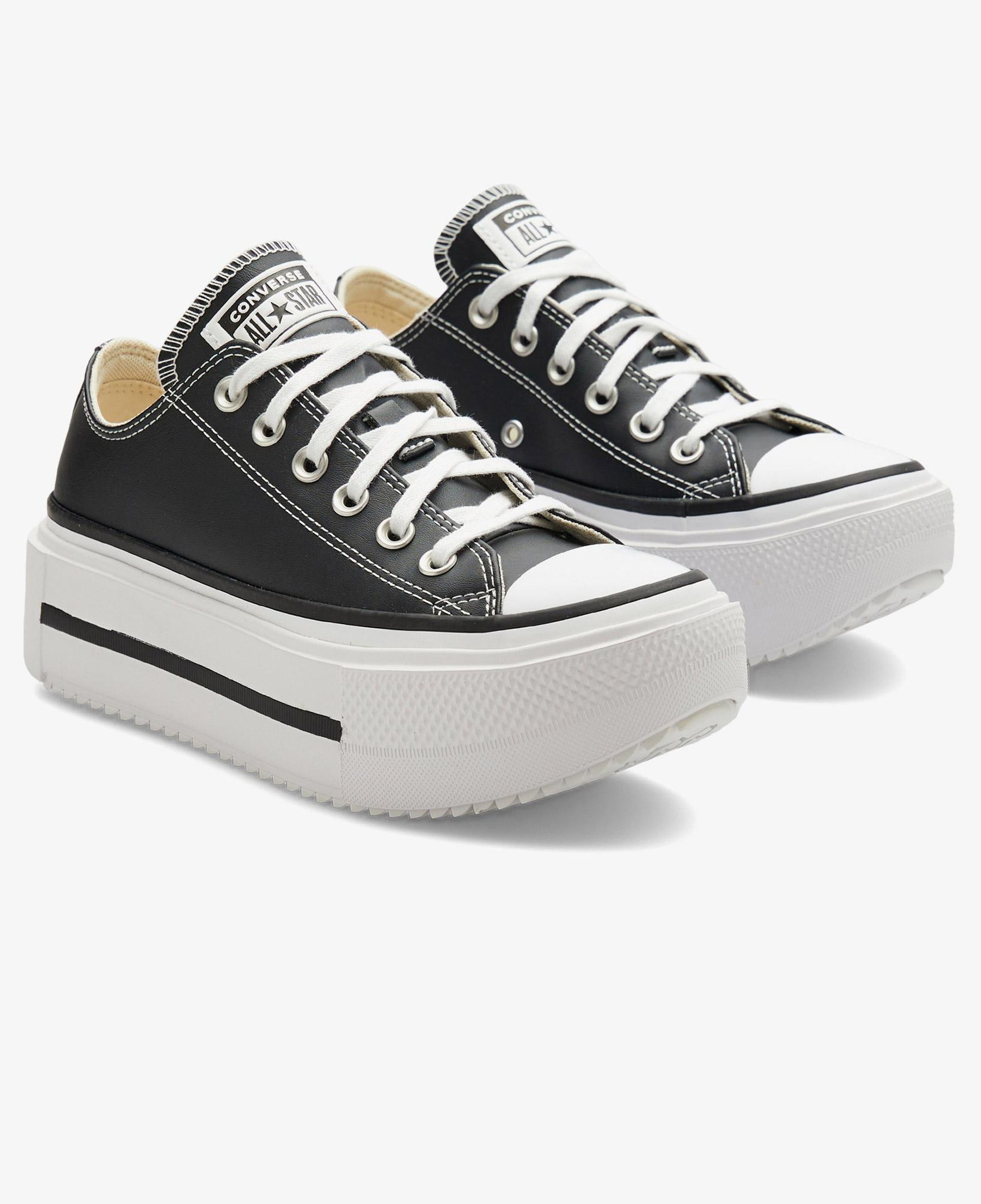 Converse Chuck Taylor All Star Lift Double Stack Unisex Siyah Sneaker