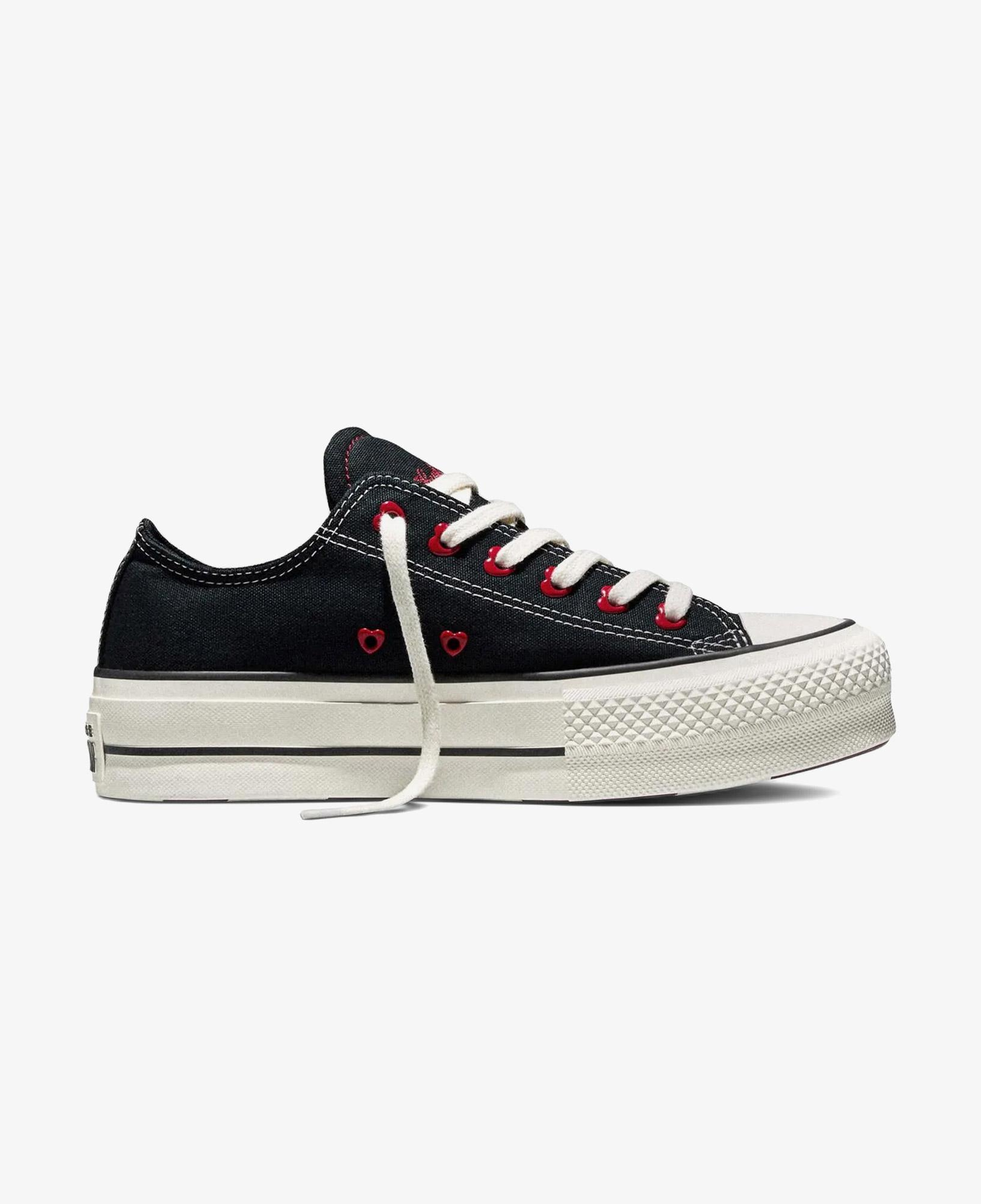 Converse Valentine's Day Chuck Taylor All Star Lift Kadın Siyah Sneaker