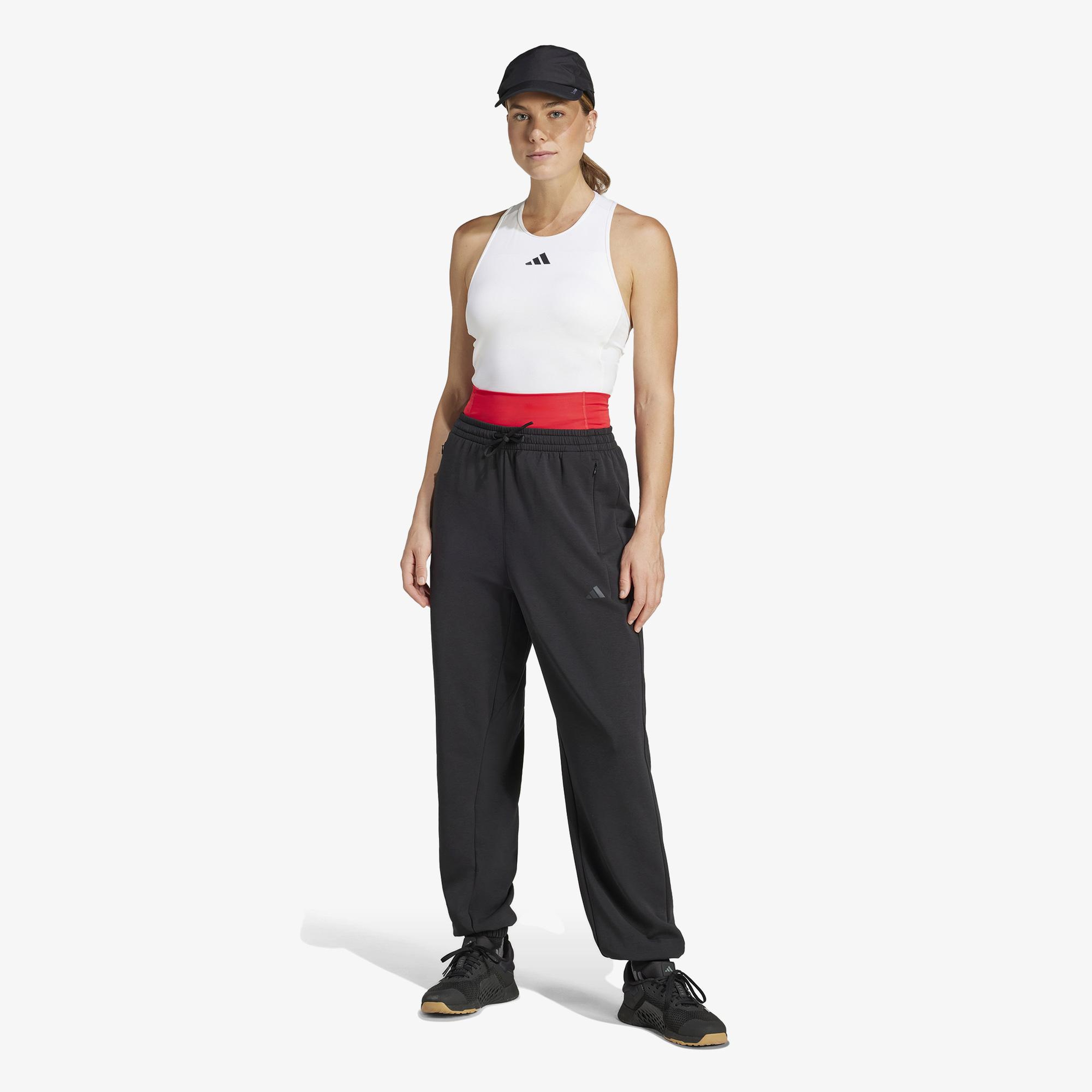 adidas Designed For Training Crew Kadın Siyah Antrenman Eşofman Altı