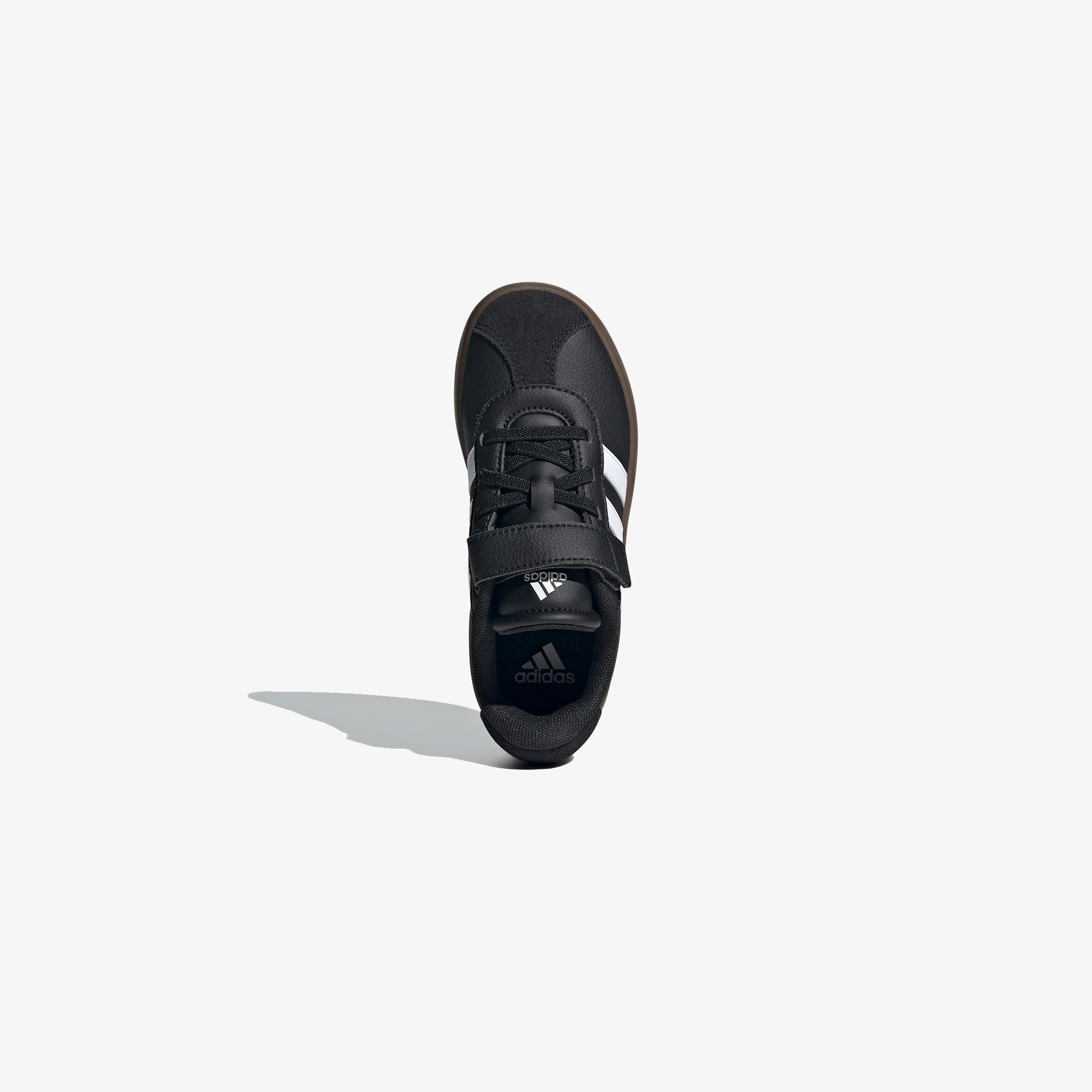adidas VL Court 3.0 Skateboarding Çocuk Siyah Spor Ayakkabı