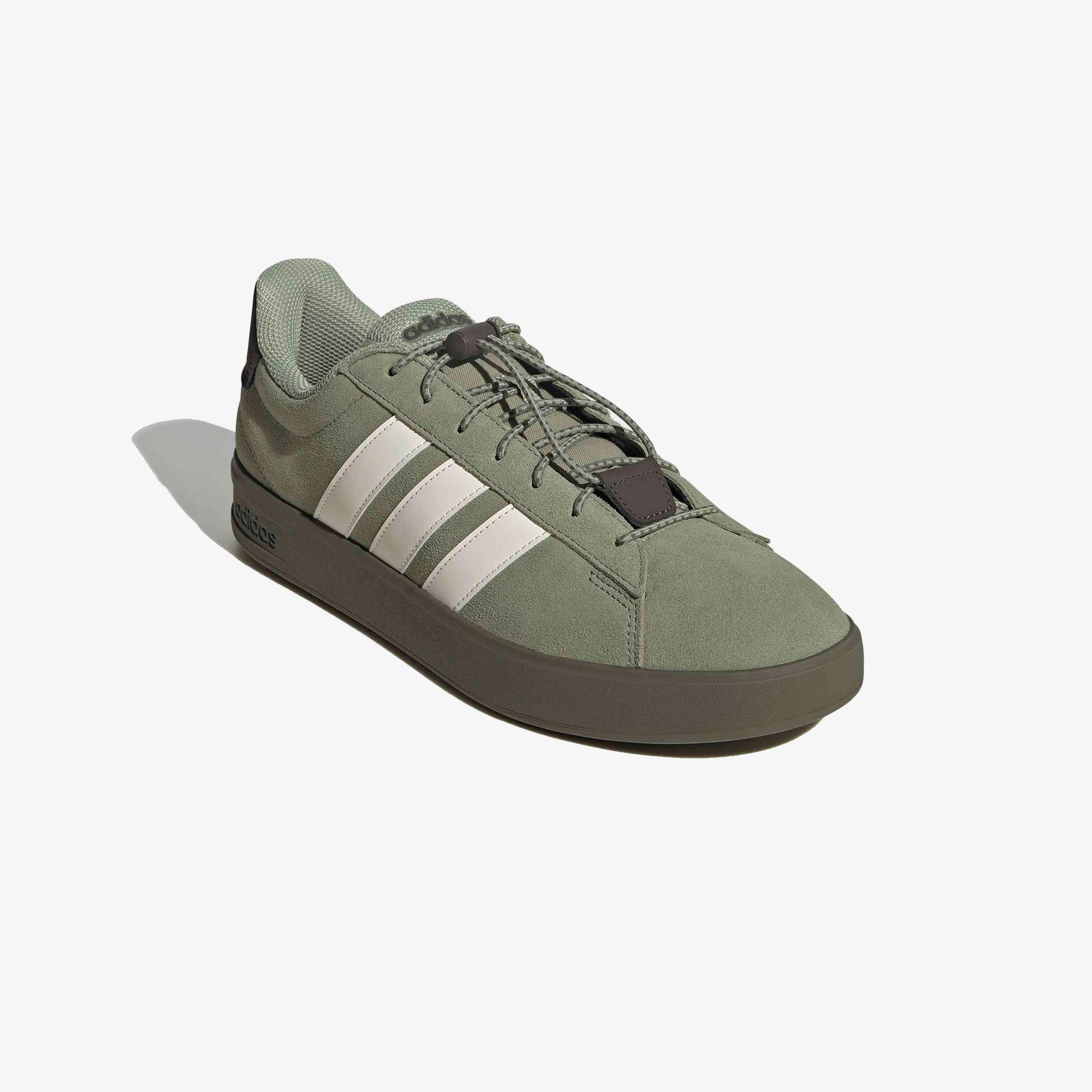 adidas Grand Court 3.0 Erkek Yeşil Tenis Ayakkabısı
