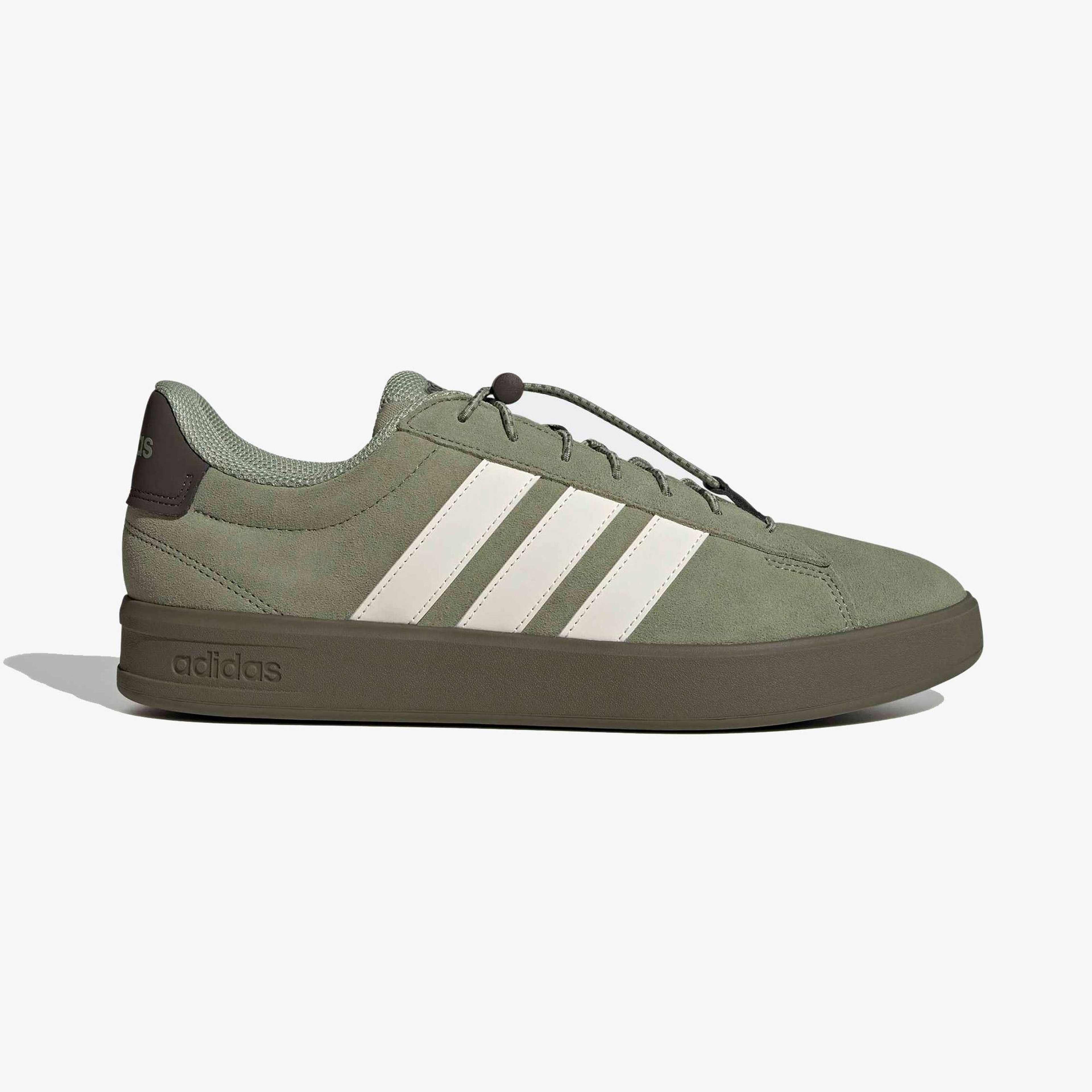 adidas Grand Court 3.0 Erkek Yeşil Tenis Ayakkabısı