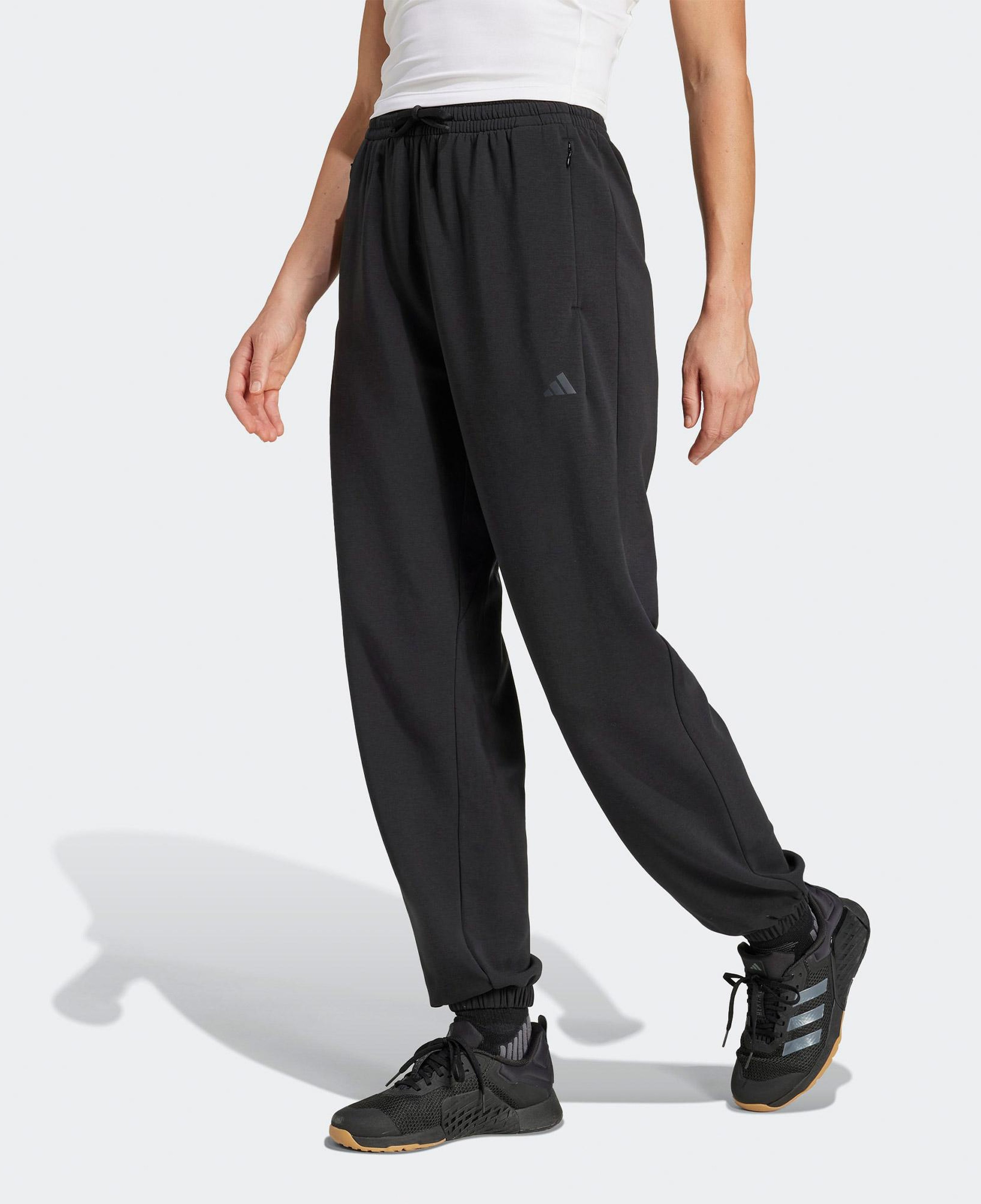 adidas Designed For Training Crew Kadın Siyah Antrenman Eşofman Altı