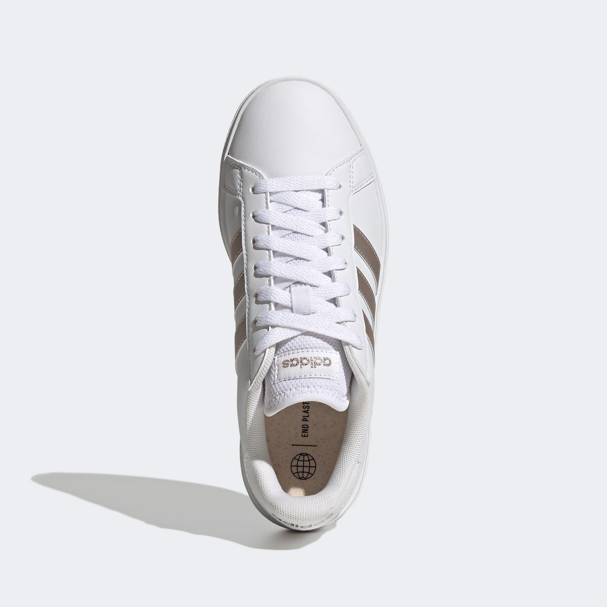 adidas Grand Court Base 2.0 Kadın Beyaz Günlük Spor Ayakkabı