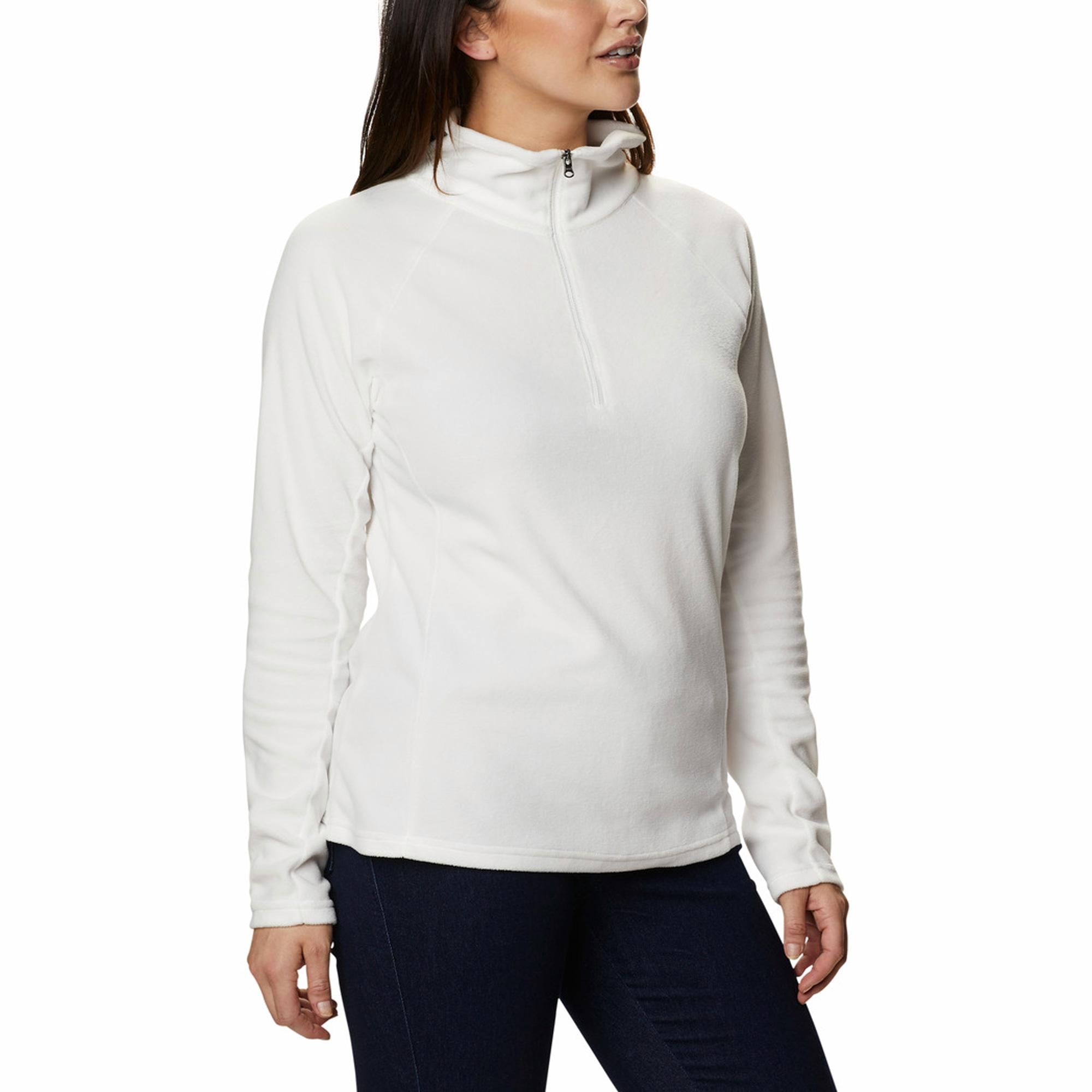 Columbia Glacial 1/2 Zipped Kadın Beyaz Polar