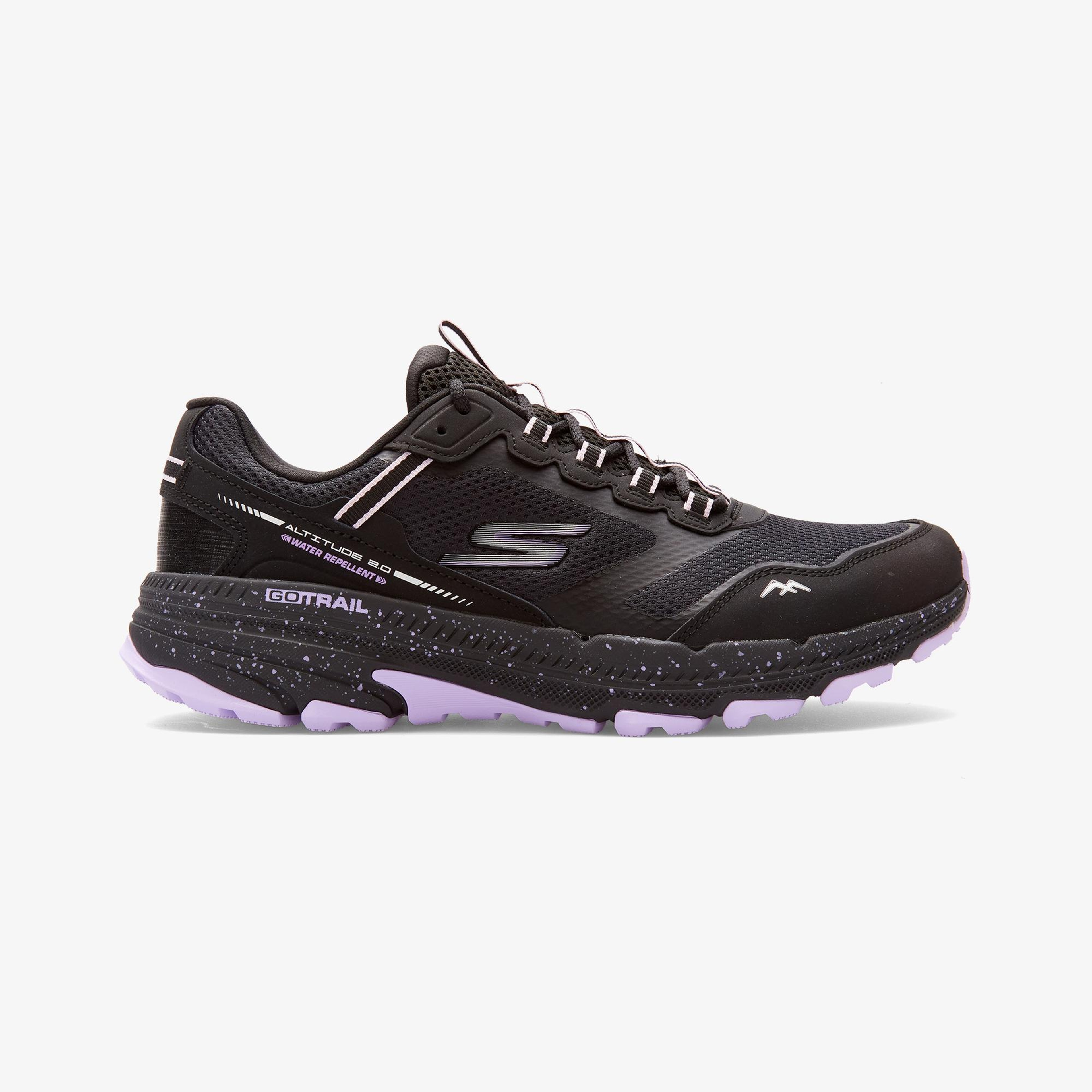 Skechers Go Run Trail Altitude Kadın Siyah Koşu Ayakkabısı