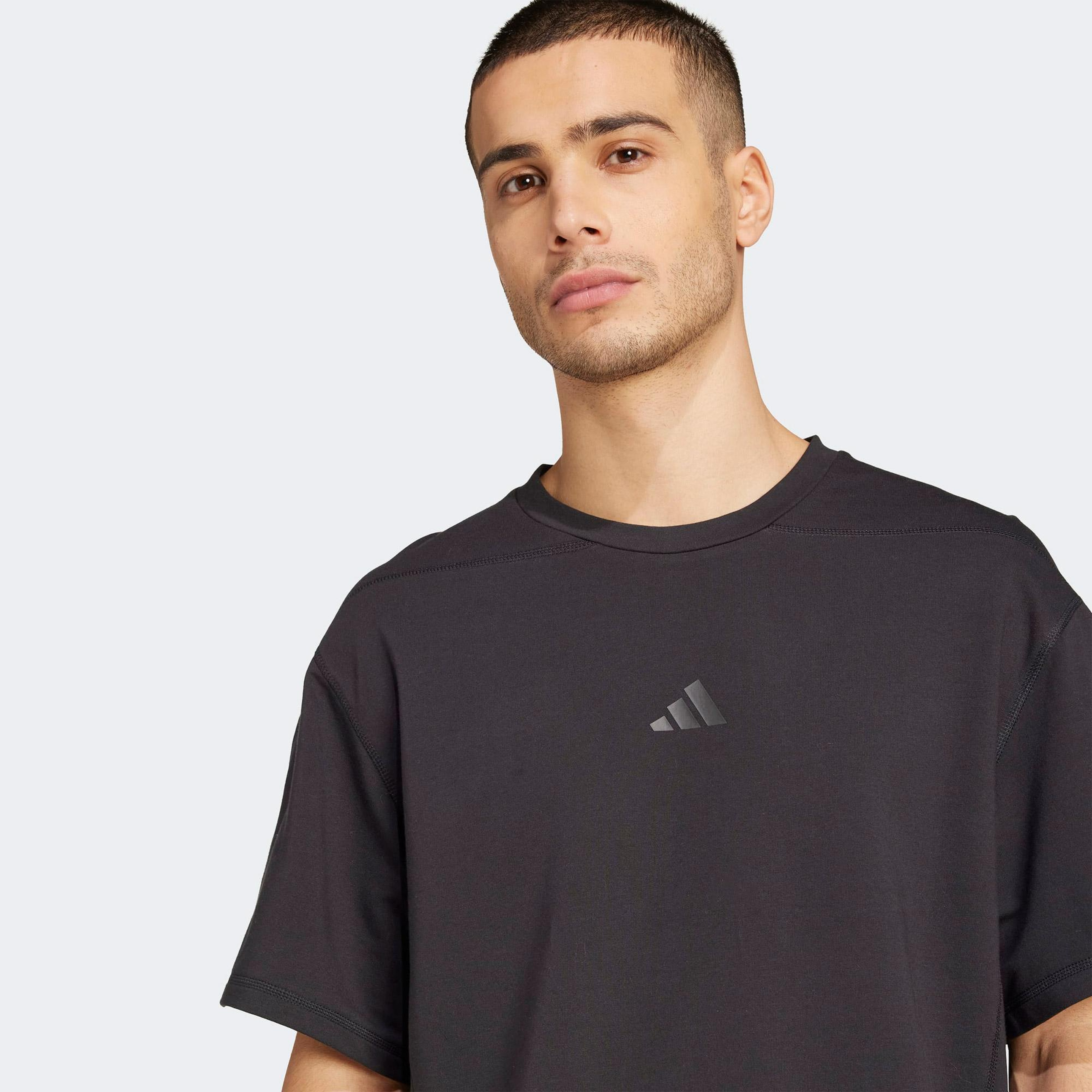 adidas D4T X Erkek Siyah Antrenman T-Shirt