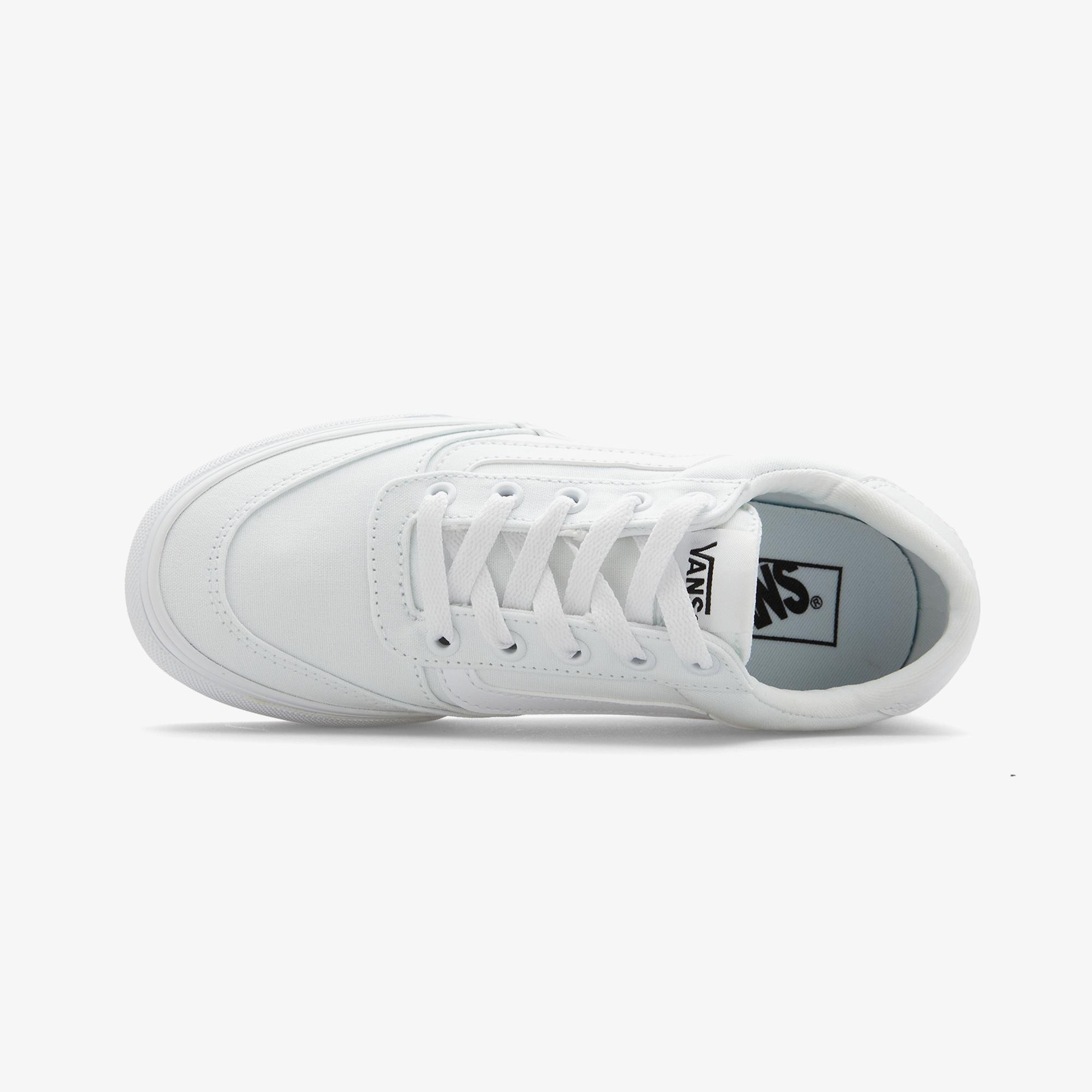 Vans Brooklyn LS Platform Kadın Beyaz Sneaker