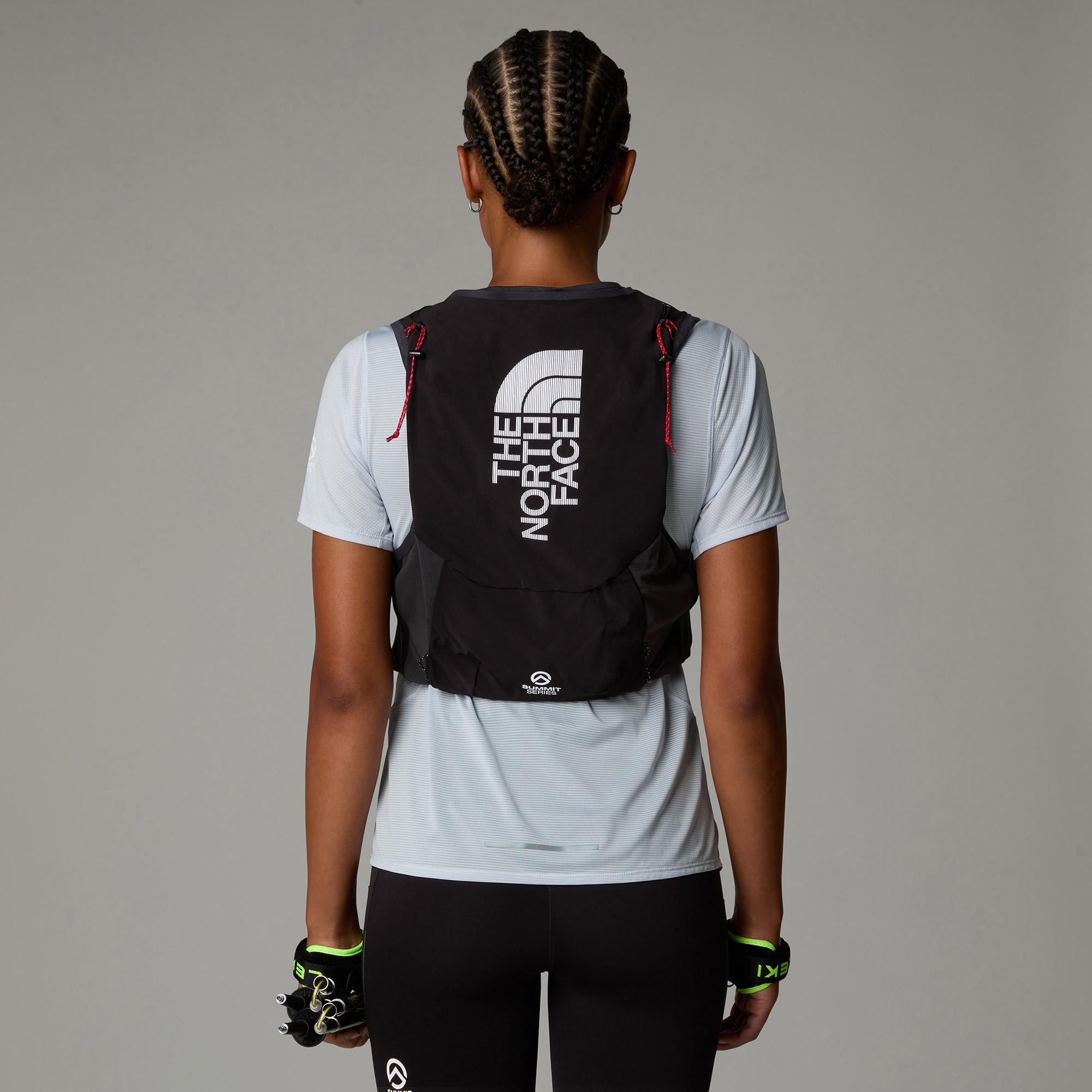 The North Face Summit Run Vest 10 Unisex Siyah Koşu Yeleği