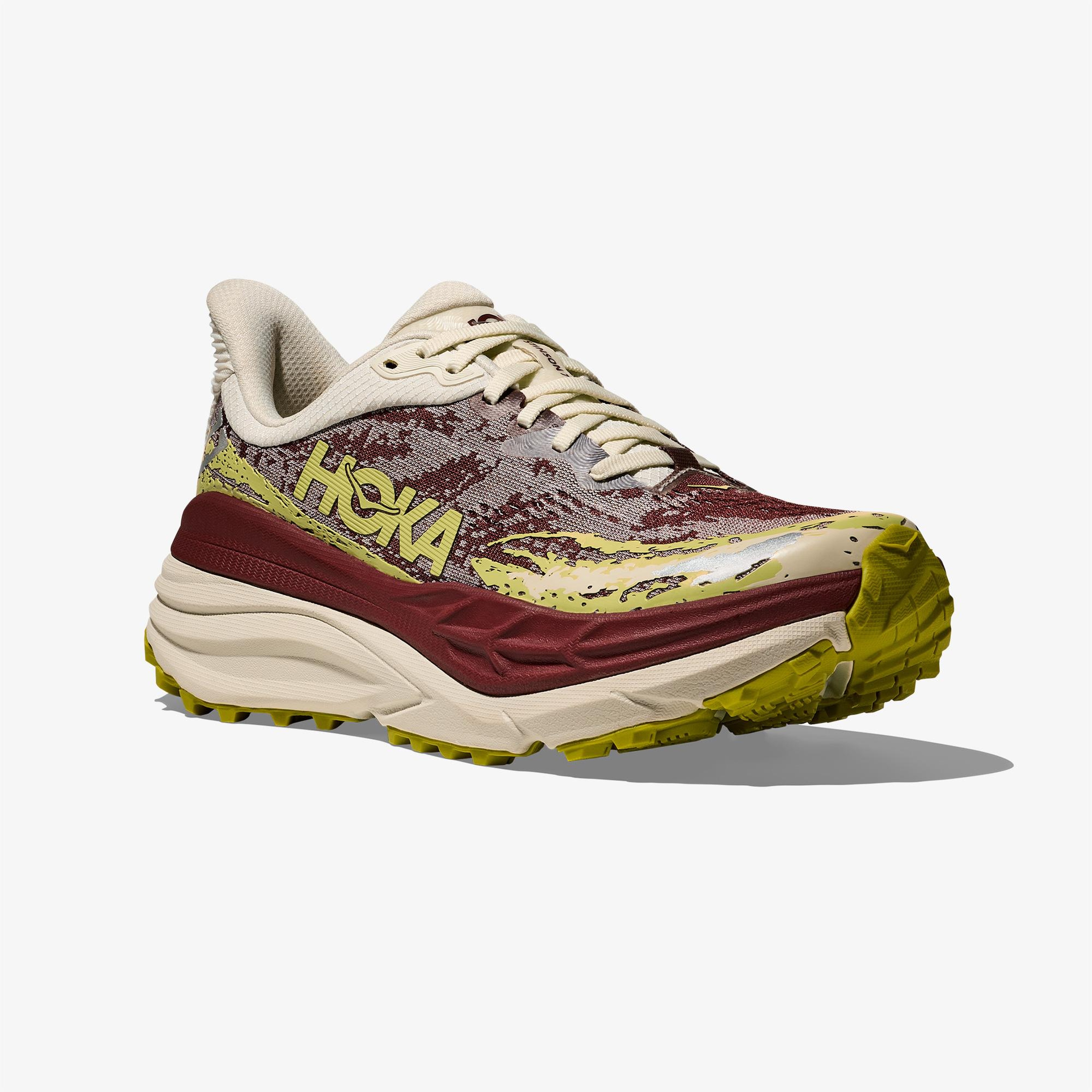 Hoka Stinson 7 Kadın Krem Koşu Ayakkabısı