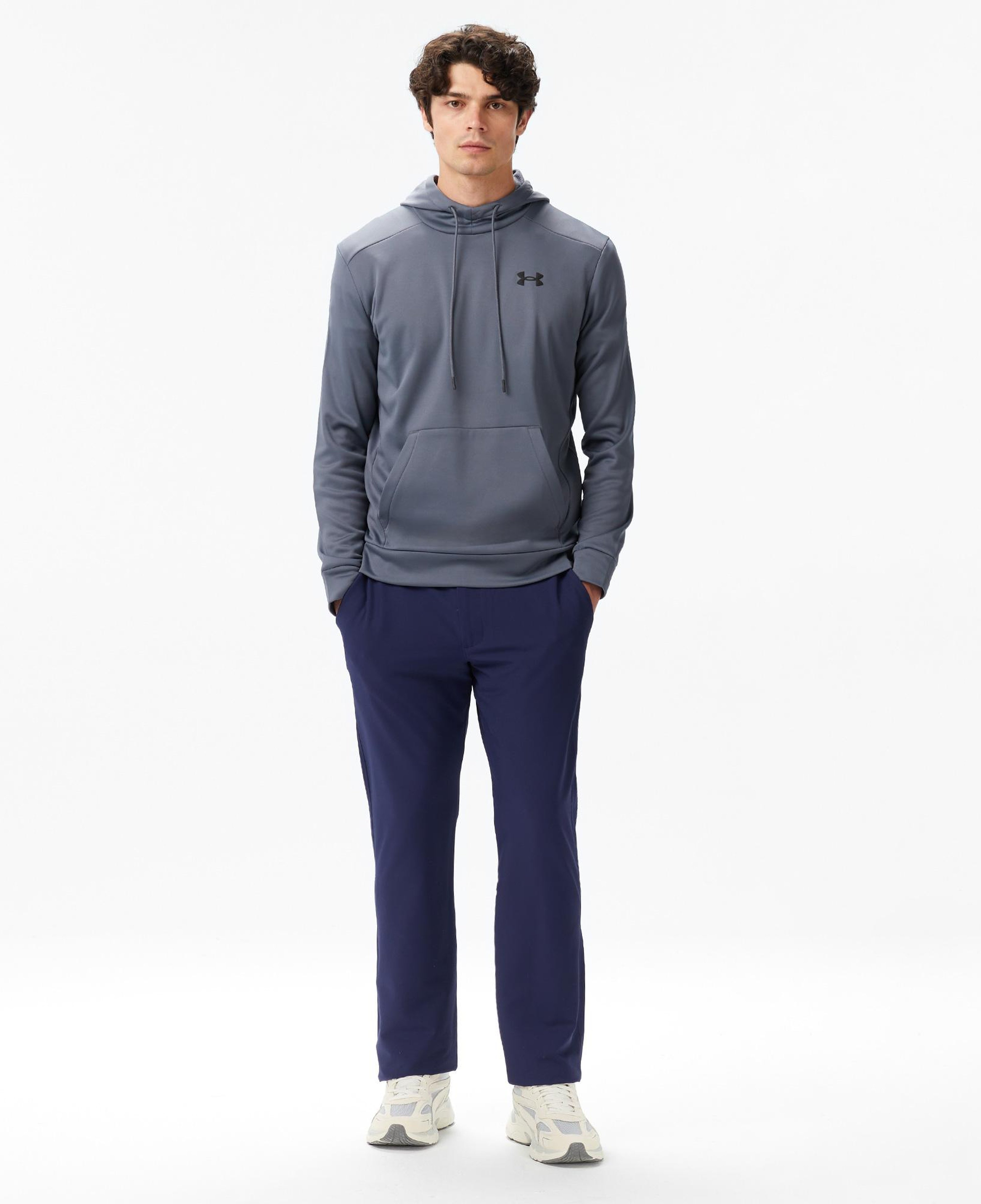 Under Armour Armour Fleece Erkek Gri Sweatshirt