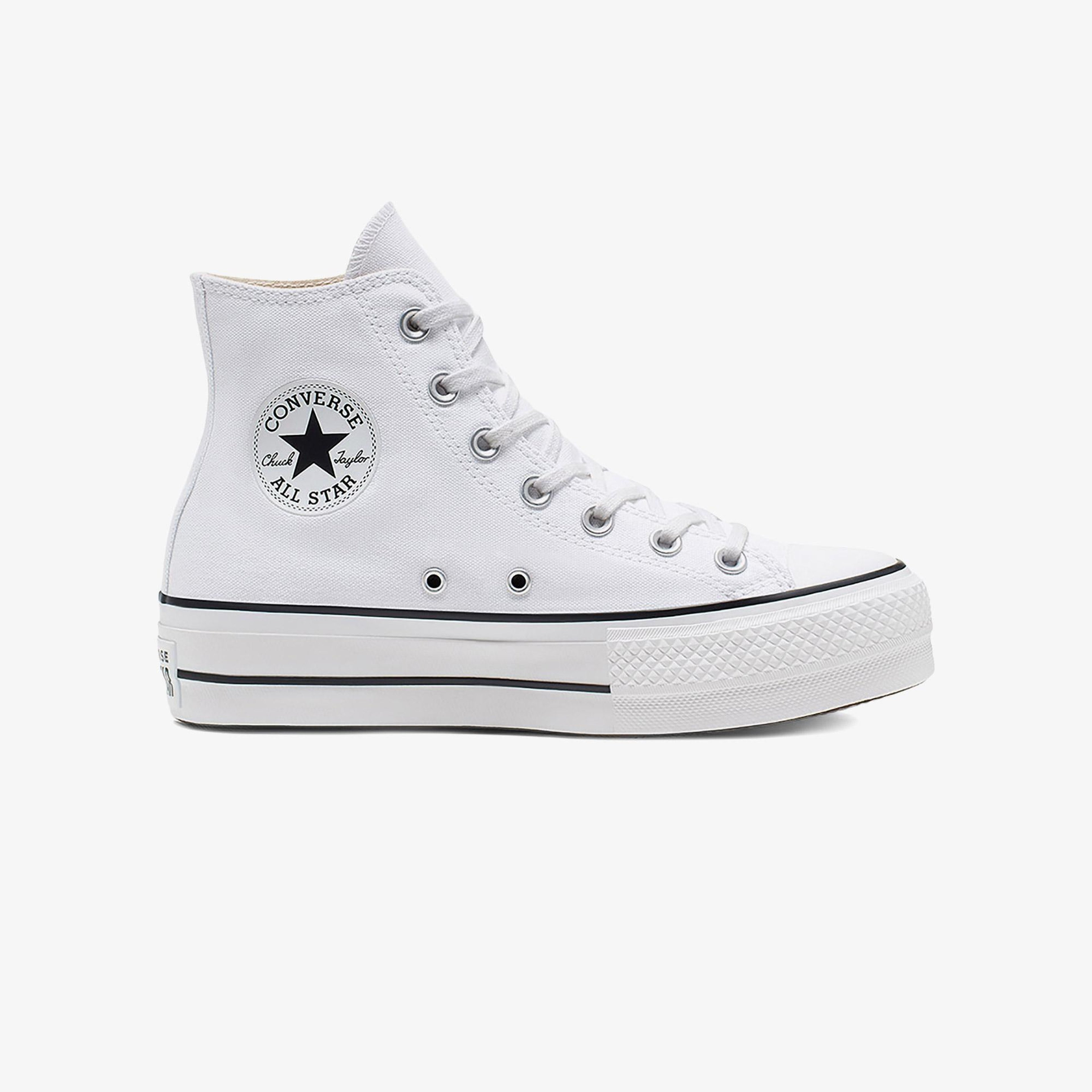 Converse Chuck Taylor All Star Lift Unisex Beyaz Platform Sneaker