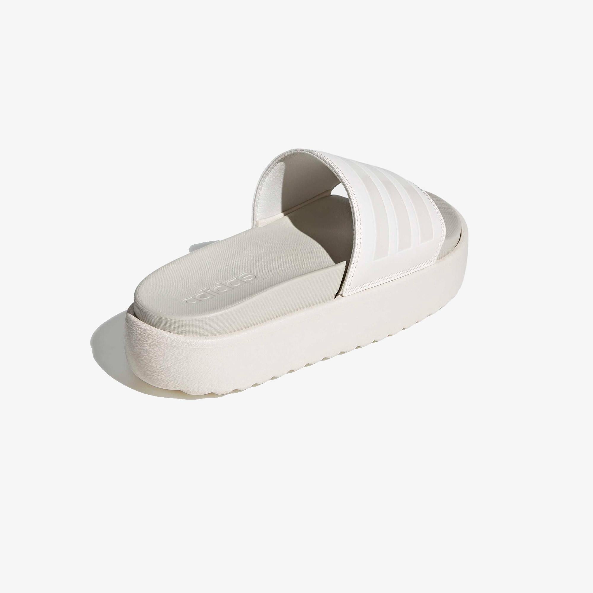 adidas Adilette Platform Kadın Beyaz Terlik
