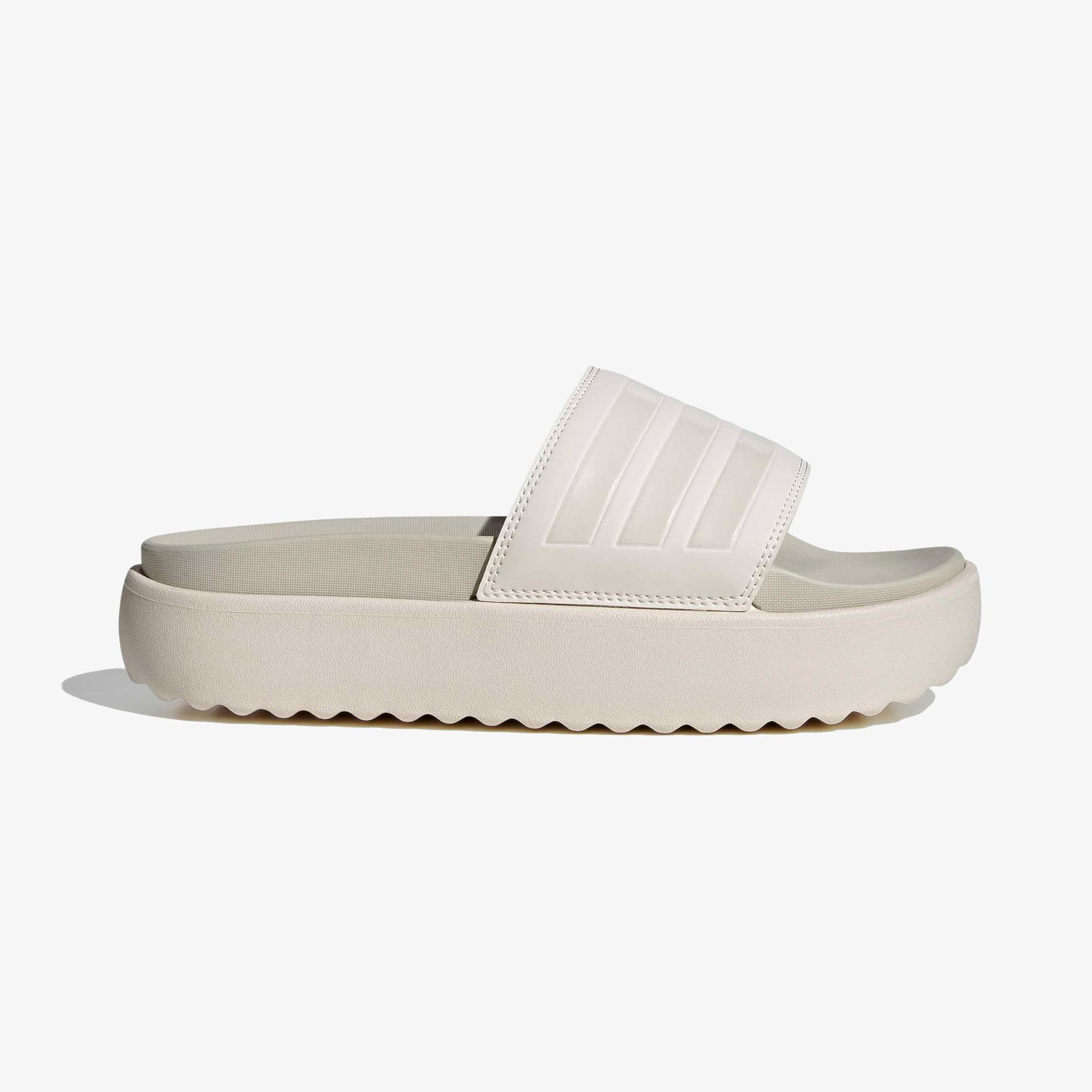 adidas Adilette Platform Kadın Beyaz Terlik