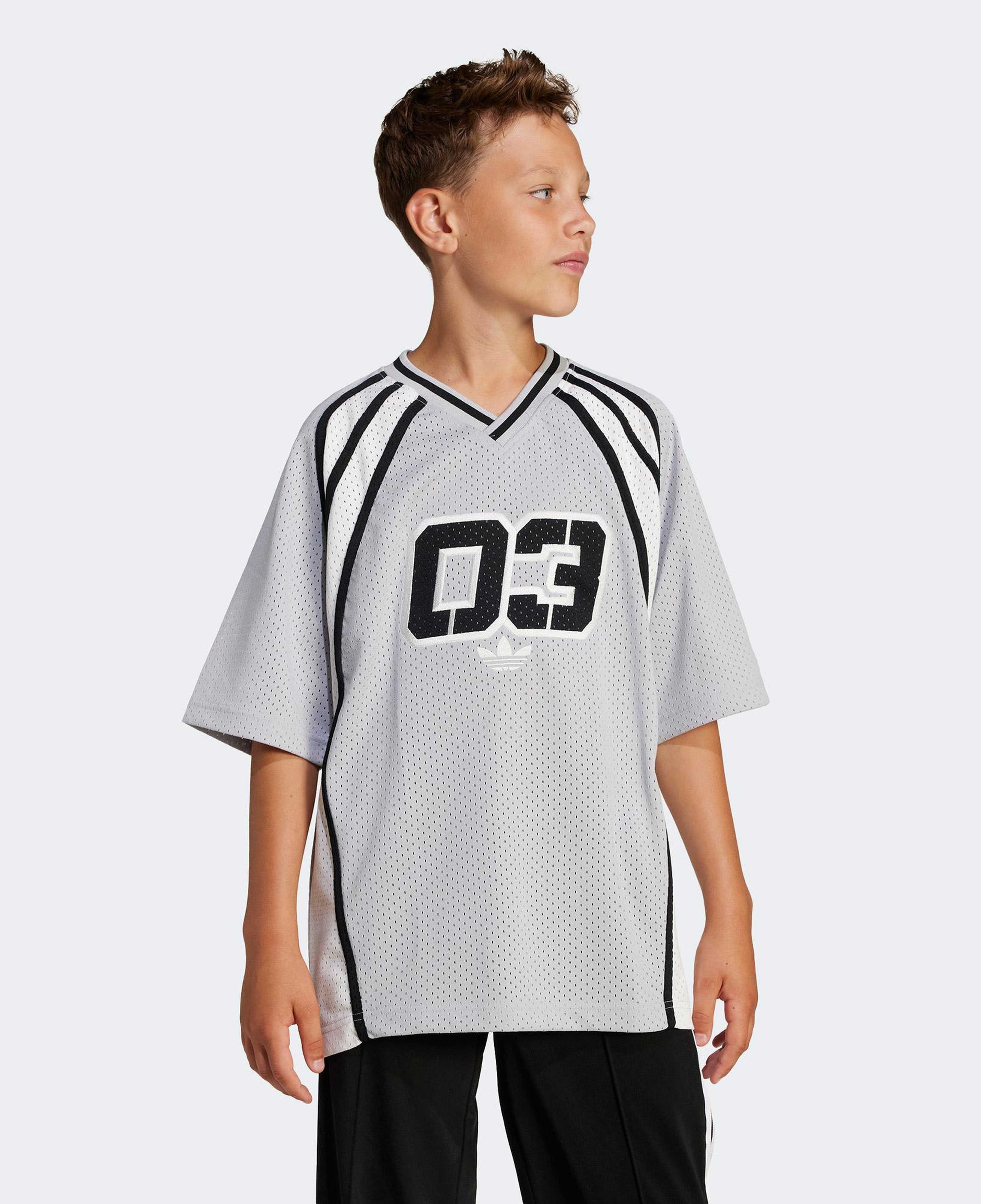 adidas Retro 03 Çocuk Gri T-Shirt