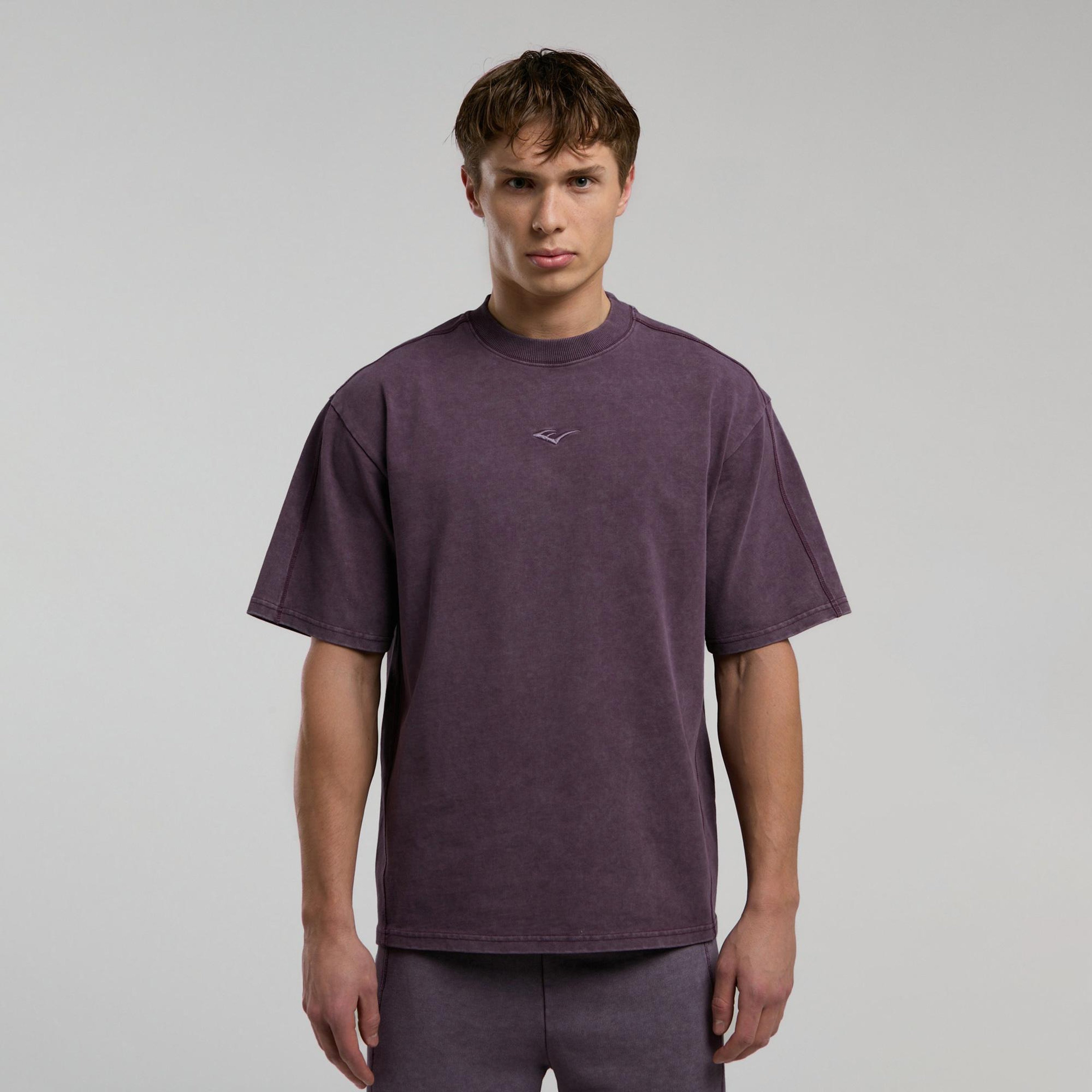 Everlast Bronx 1910 Oversize Erkek Kahverengi T-Shirt