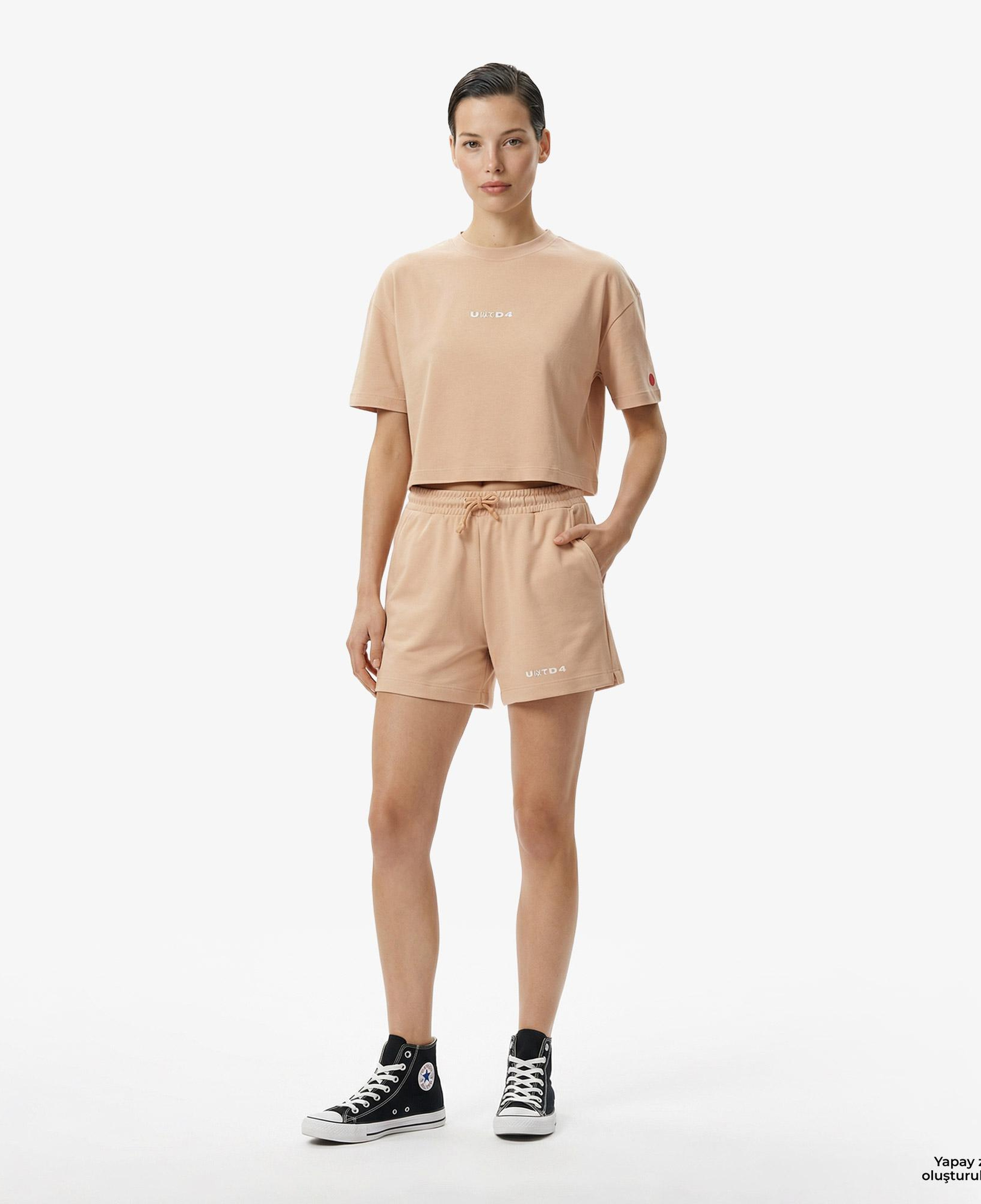 UNITED4 Regular Fit Kadın Pembe Şort
