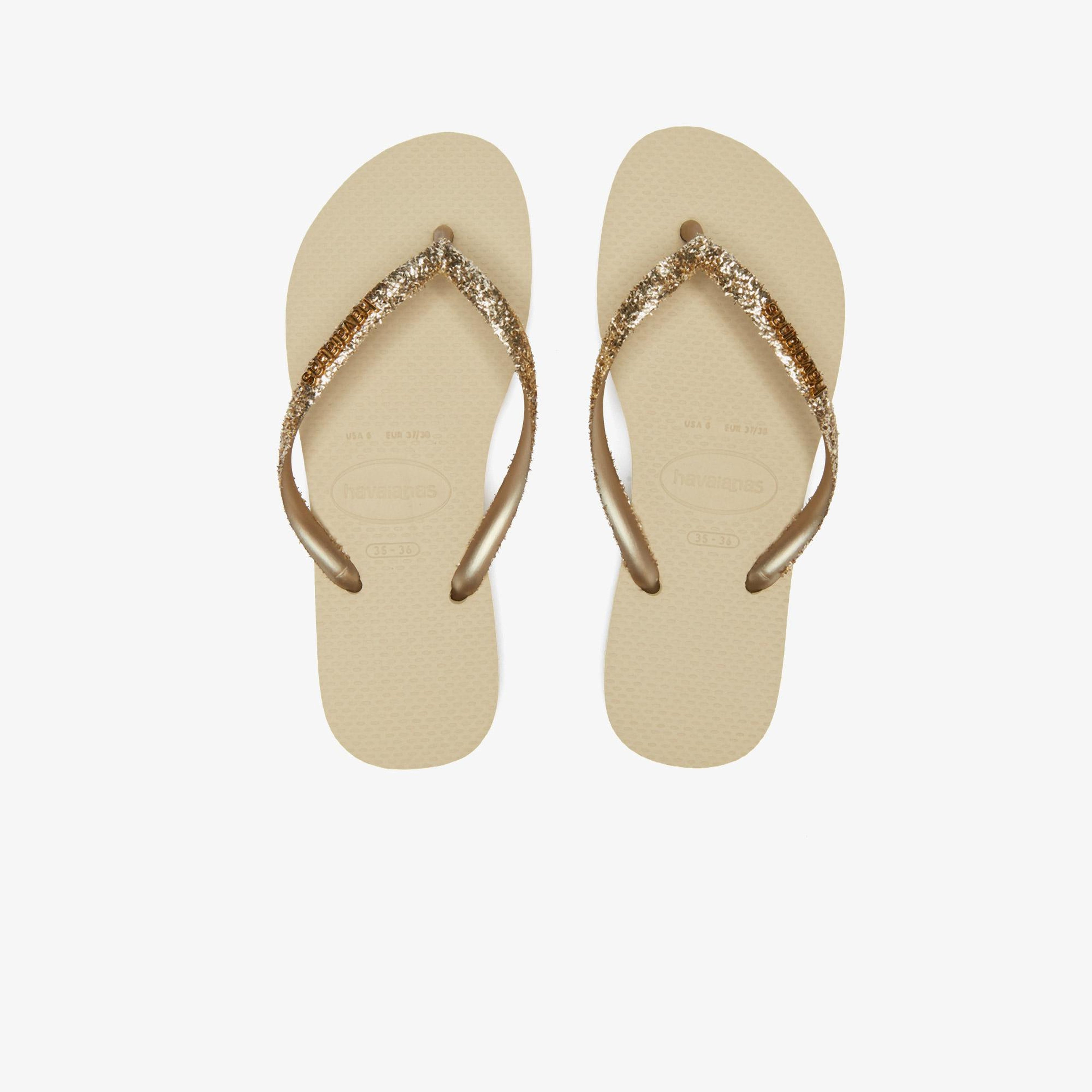 Havaianas Slim Glitter 2 Kadın Gümüş Rengi Terlik